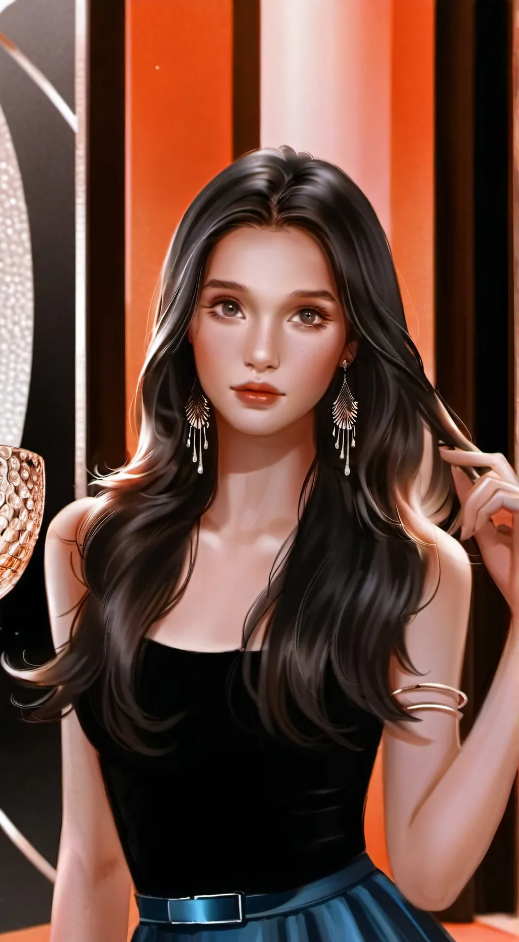 ai character: Софи background