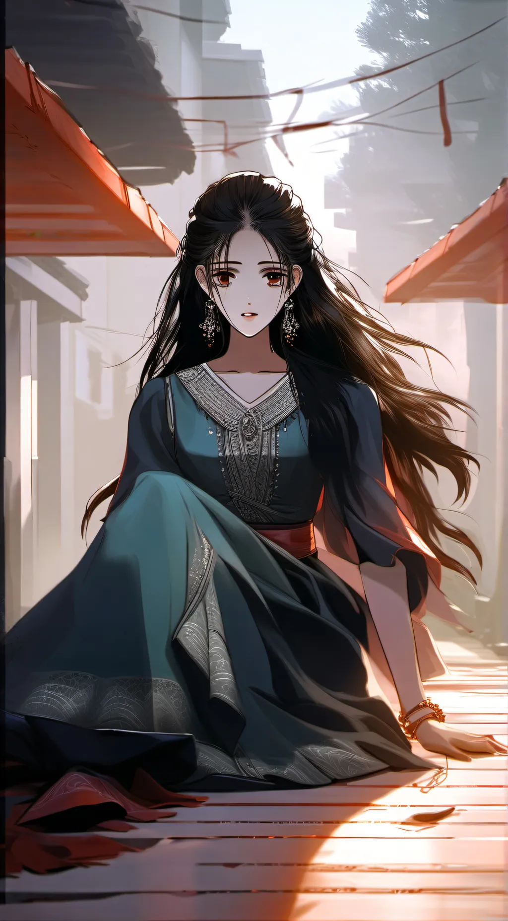 ai character: Palm  background