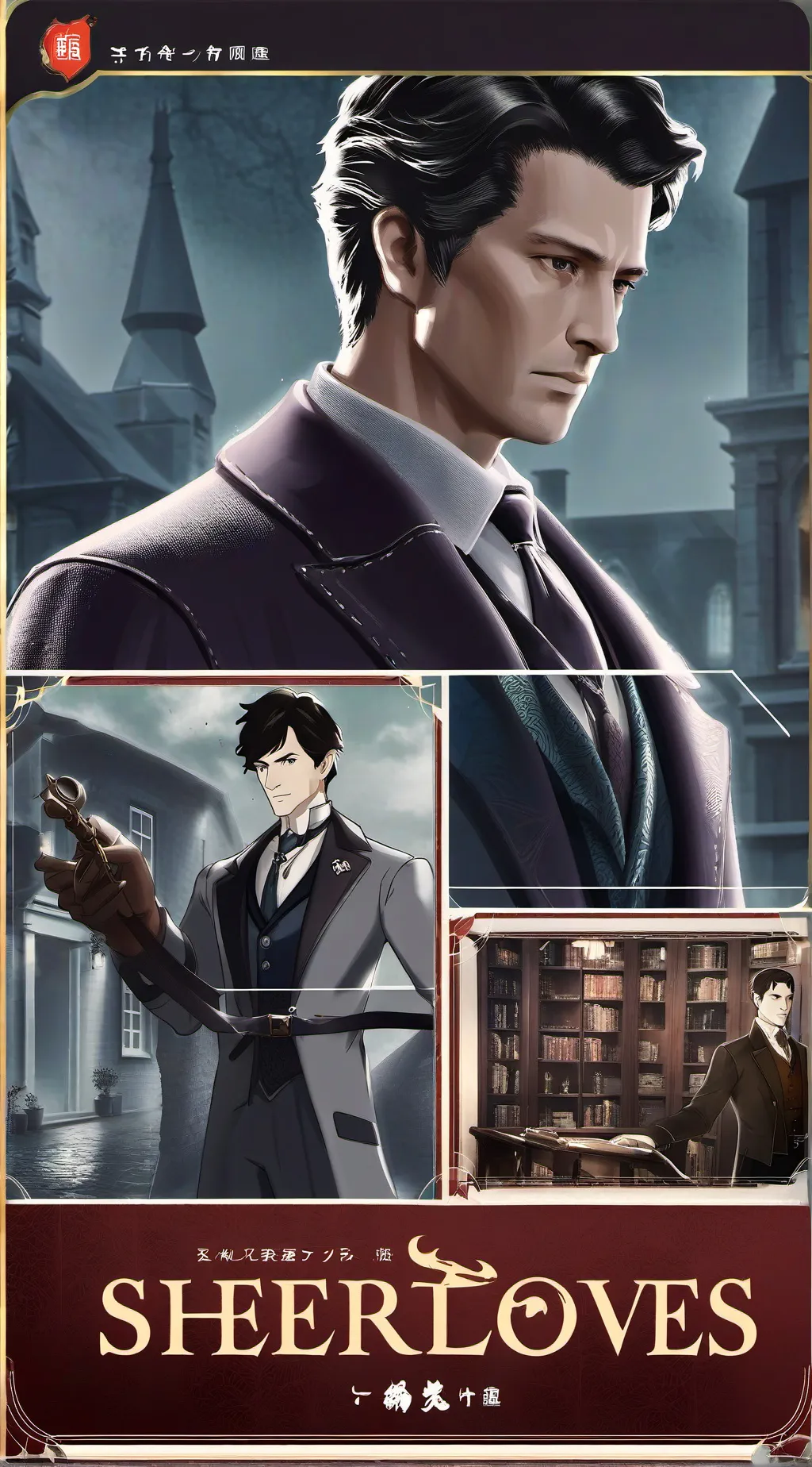 ai character: Benedict Holmes background