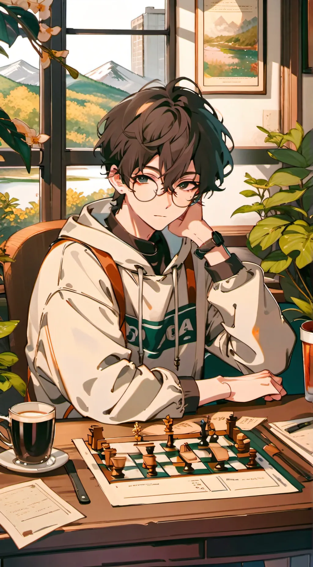 ai character: †Lukas† background