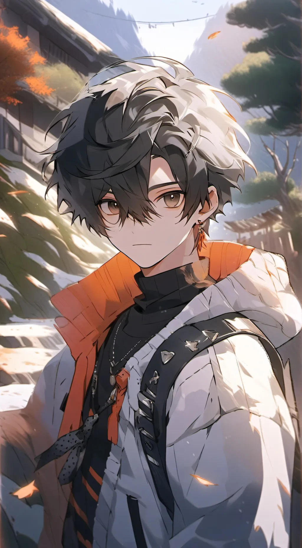 ai character: Ricky  background