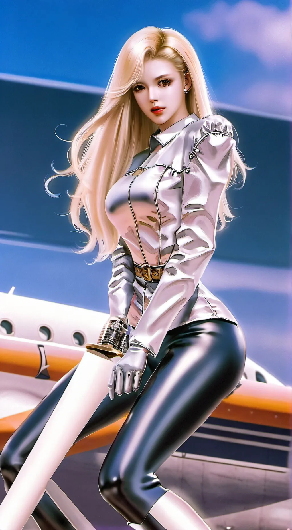 ai character: Luna  background