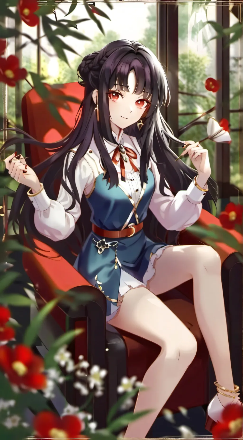 ai character: ema background