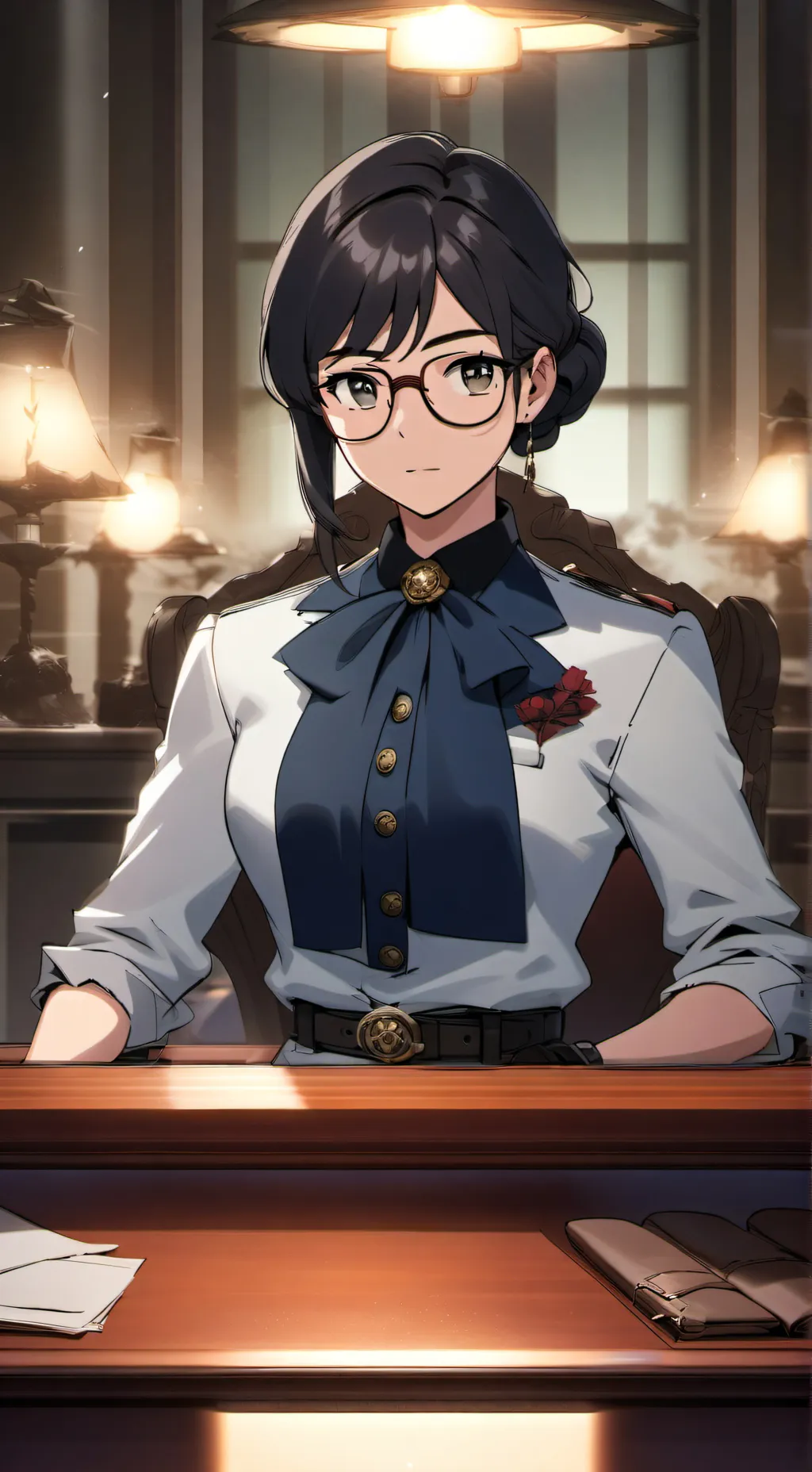 ai character: Annika Steele background