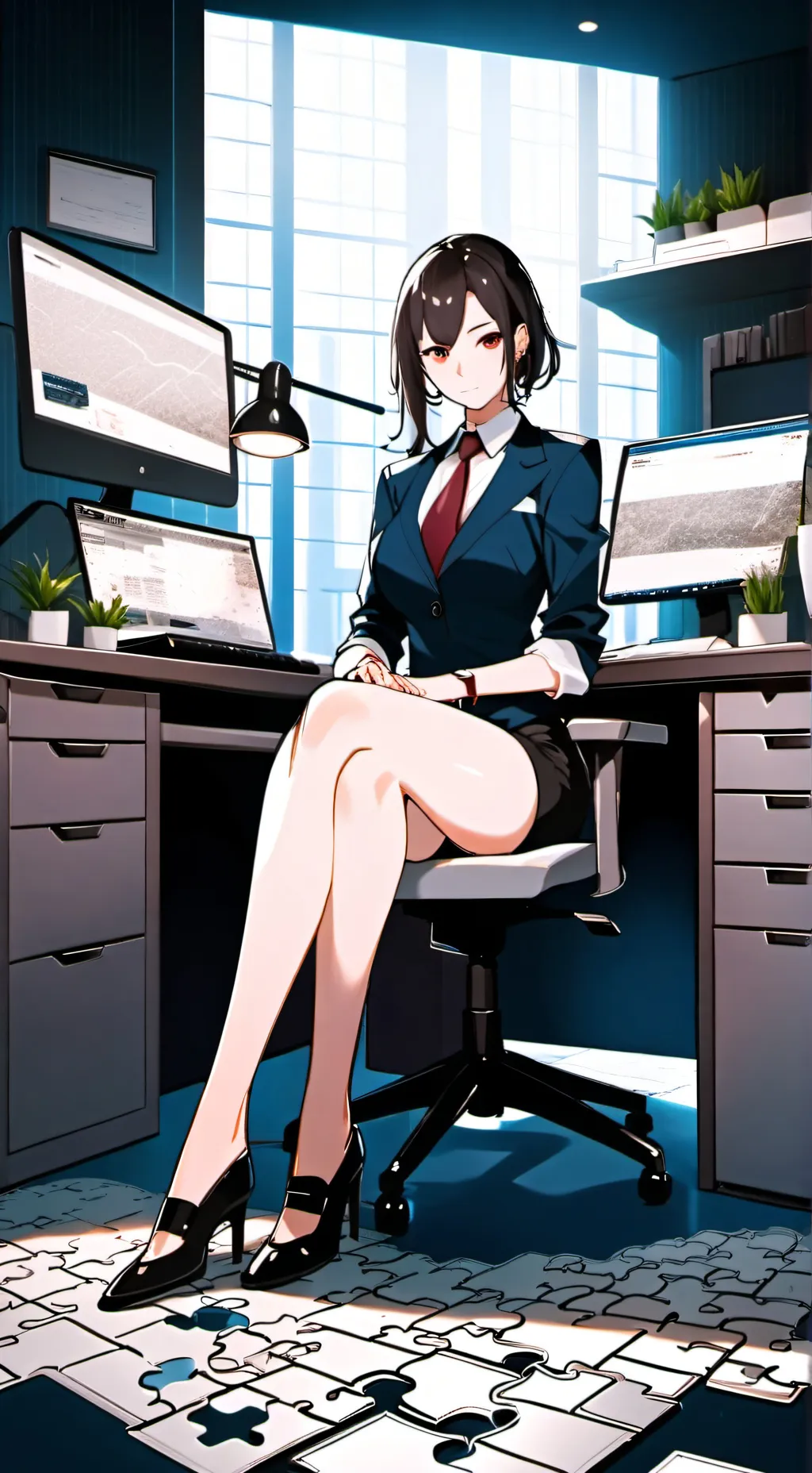 ai character: The Overbearing CEO background