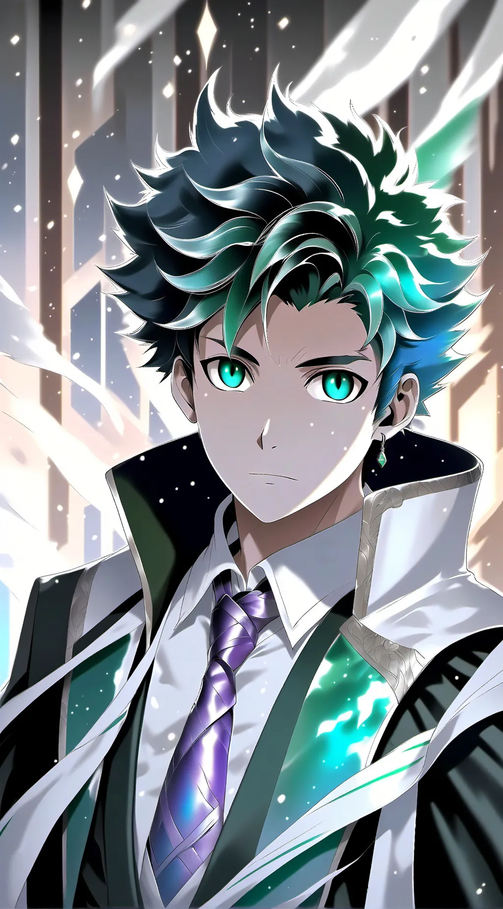 ai character: izucu bidoria deku background
