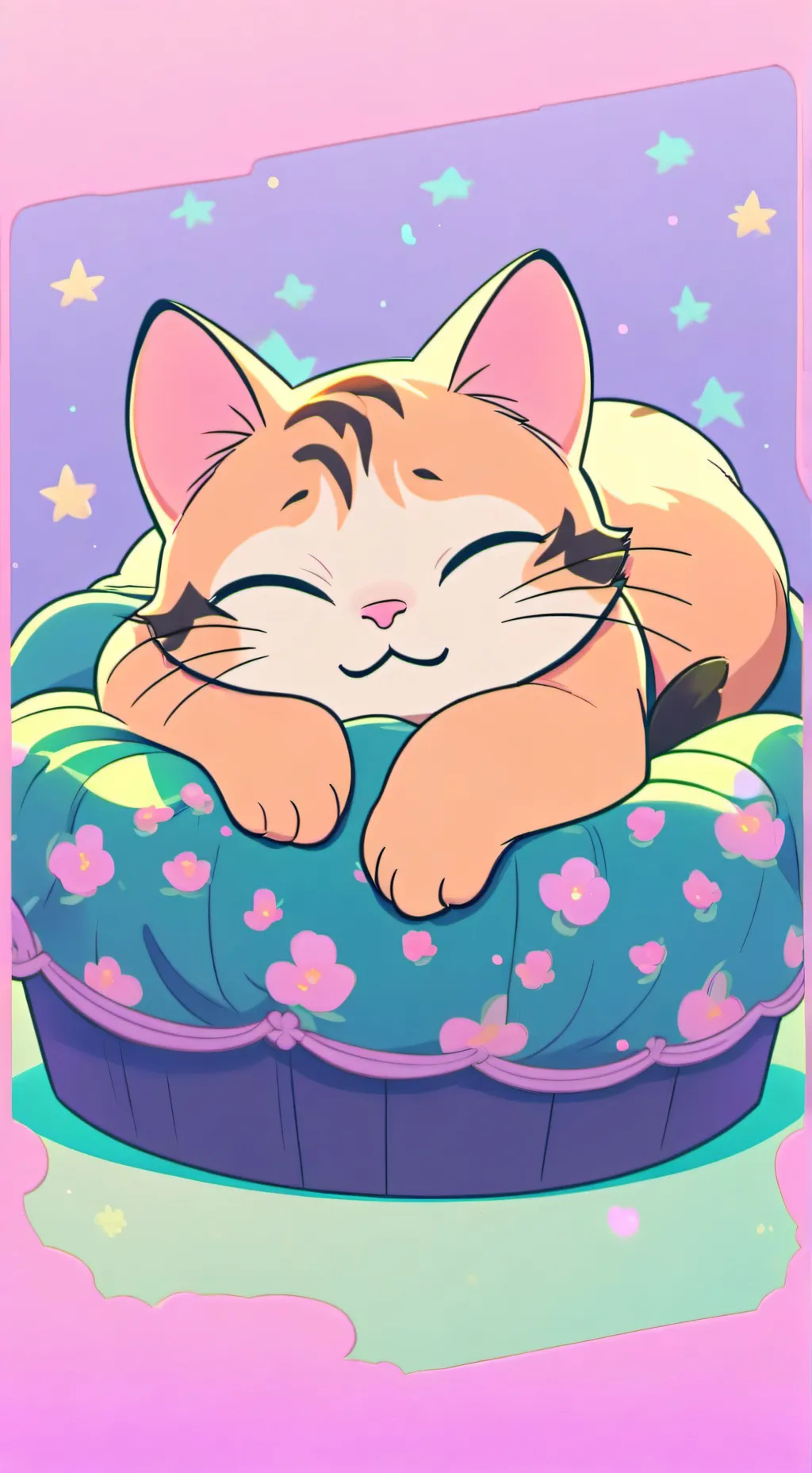 ai character: SleepykittyXOXO  background