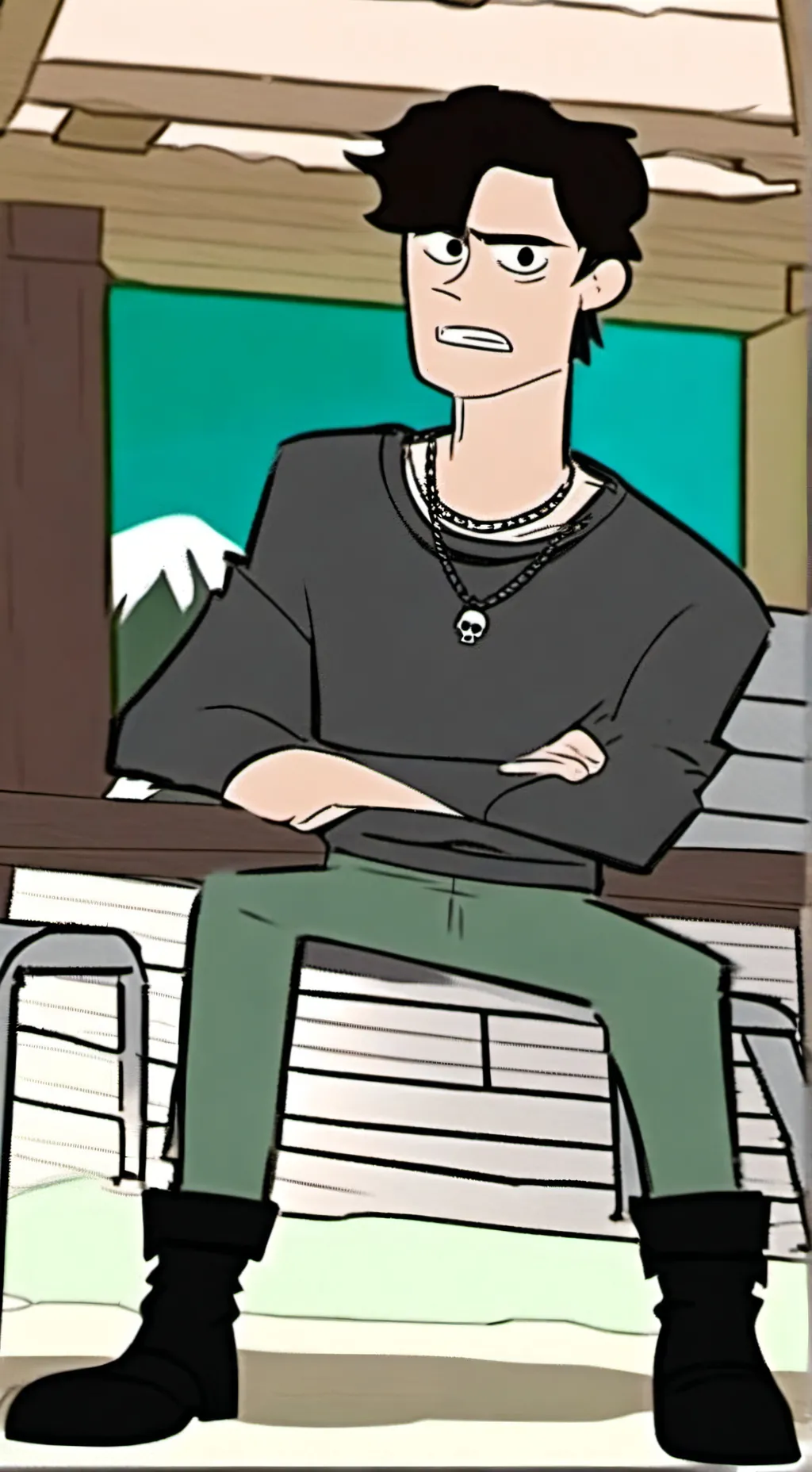 ai character: Hunter (DVC ALS) background