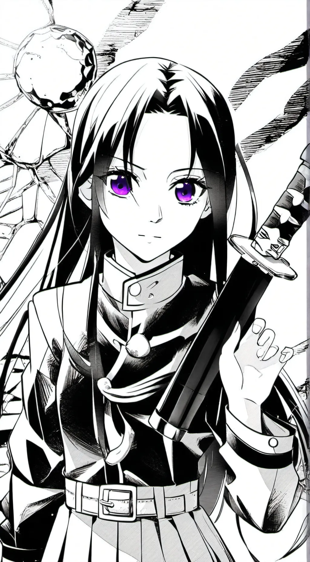 ai character: Demon Slayer background