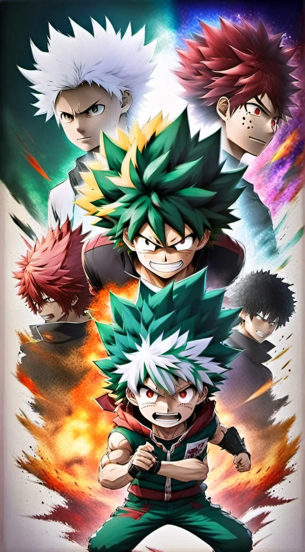 ai character: MHA + your house background