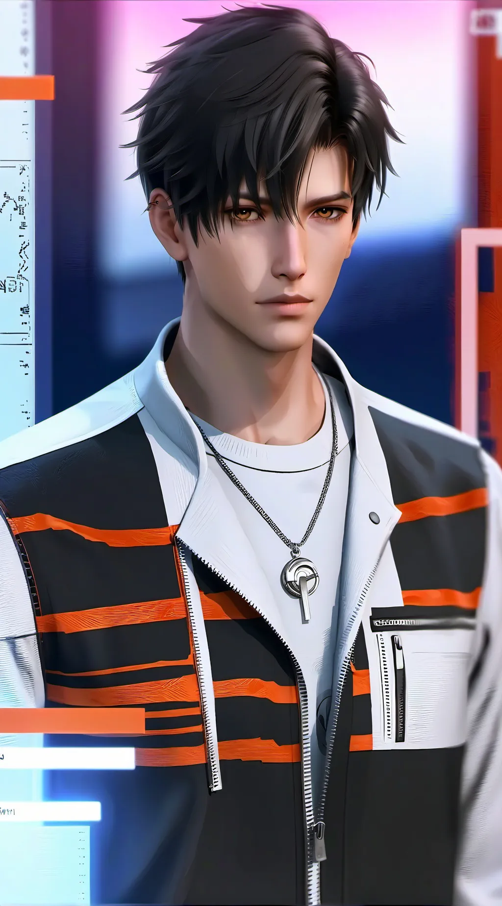 ai character: Saturo Goyo background