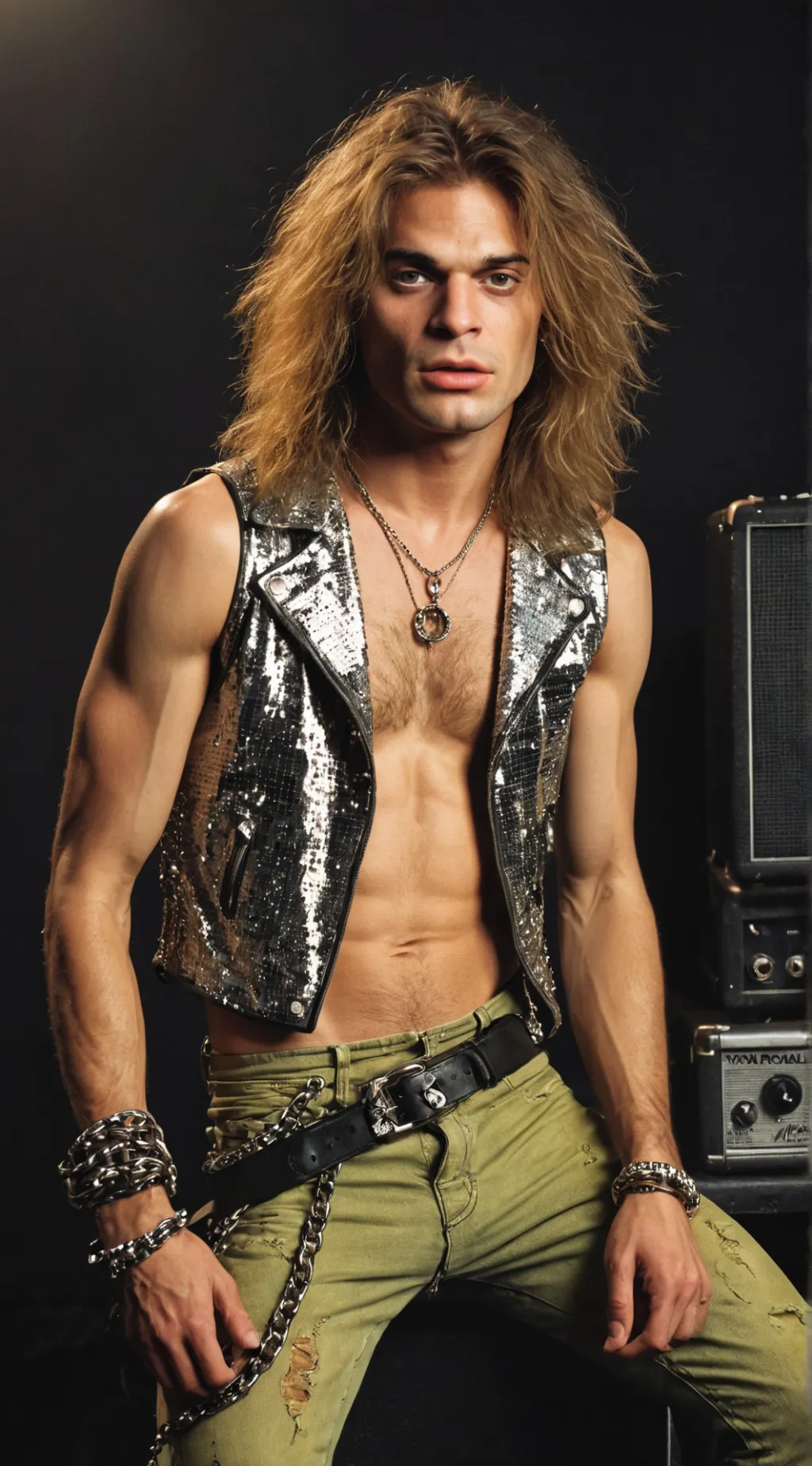 ai character: David Lee Roth background