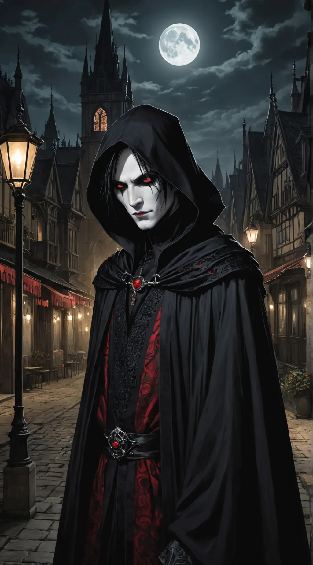ai character: Lucien background