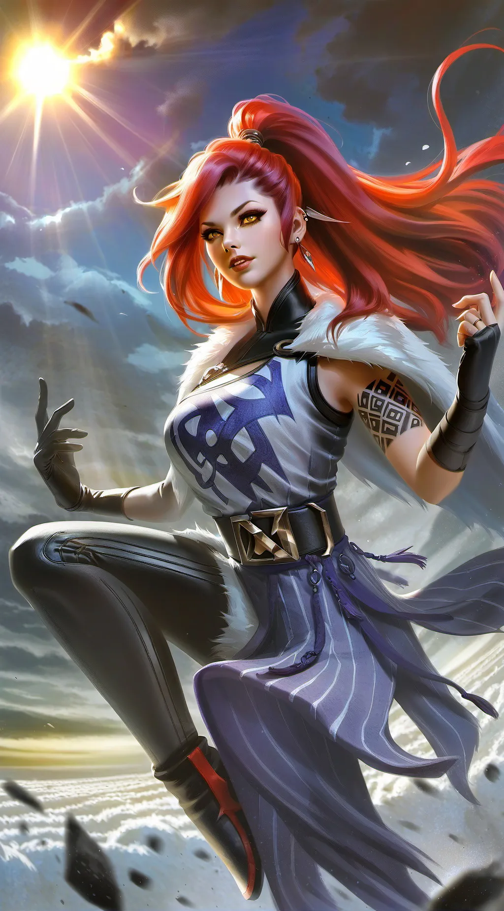 ai character: kyli background
