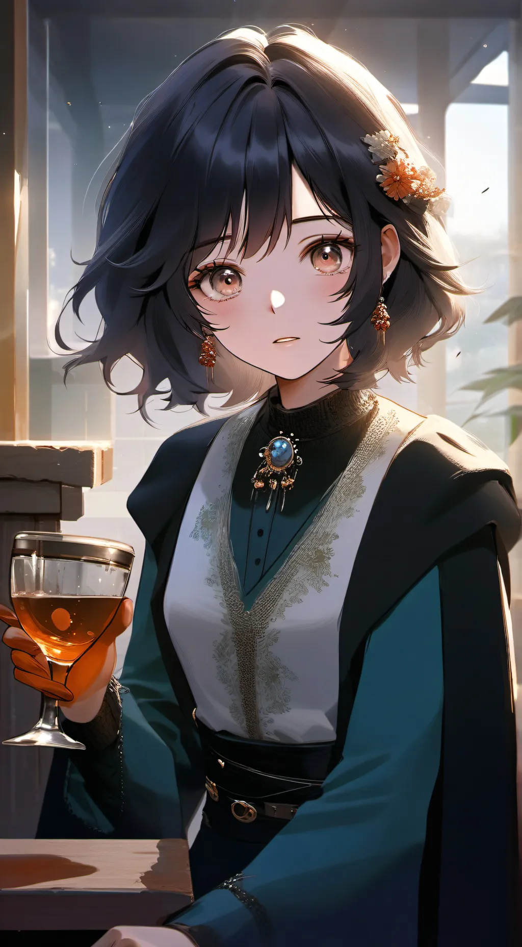 ai character: Bruna ❤️‍🔥 background