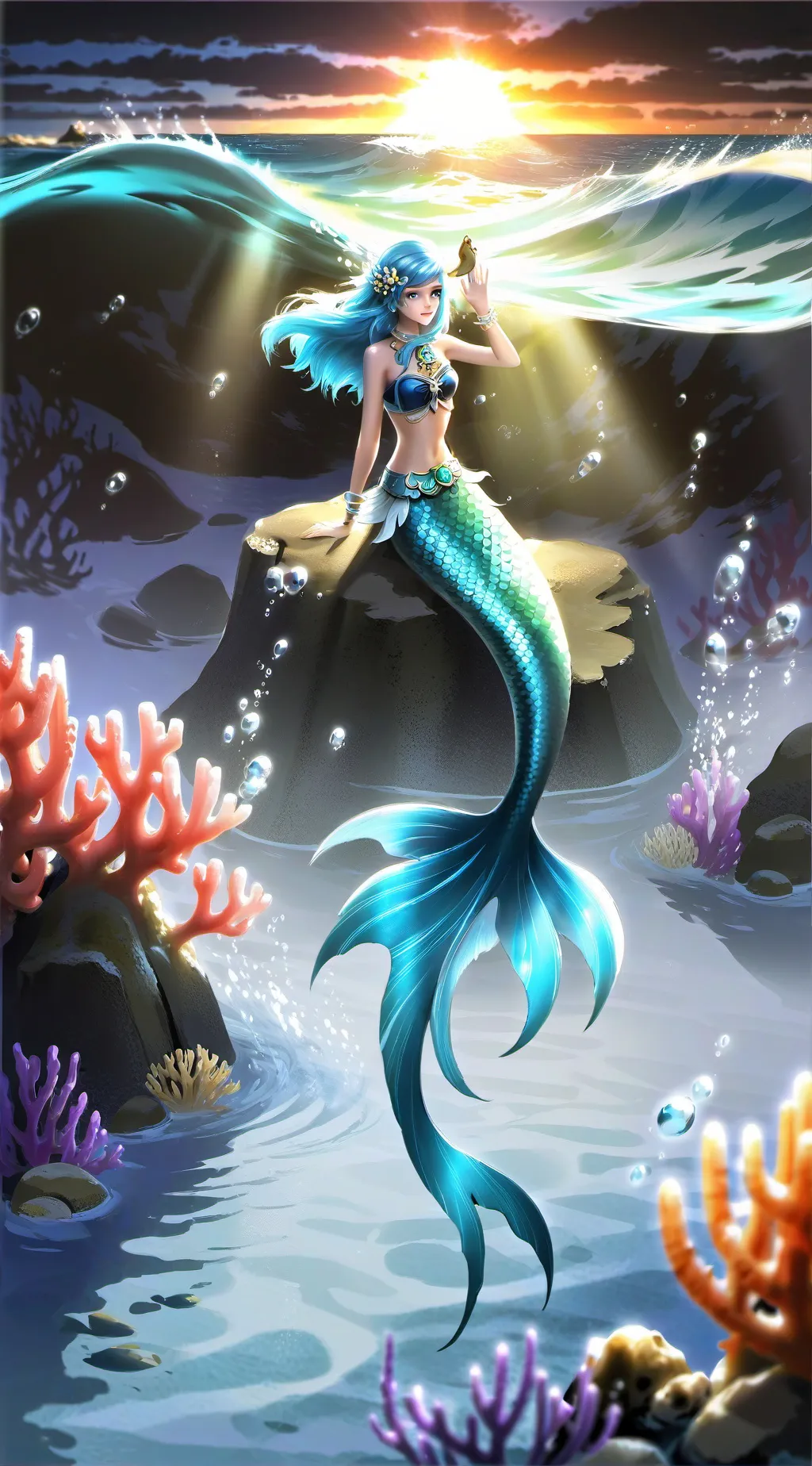 ai character: Maria  background