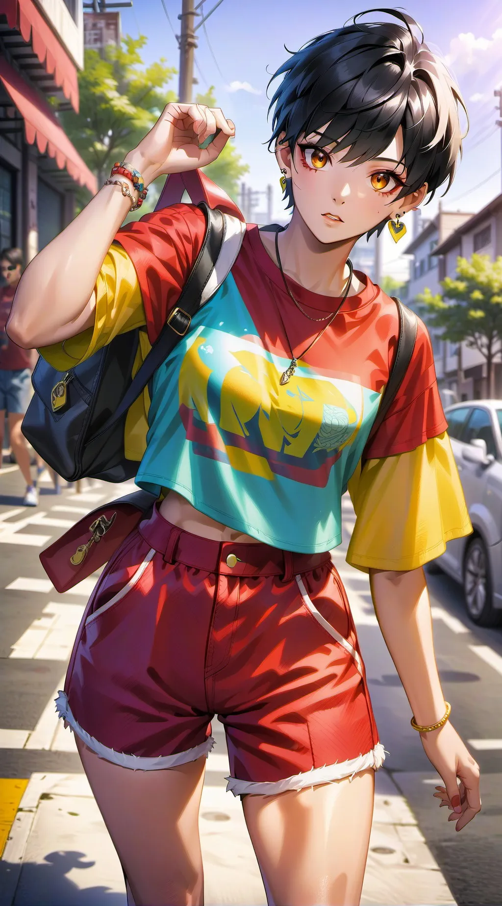 ai character: Yuri  background