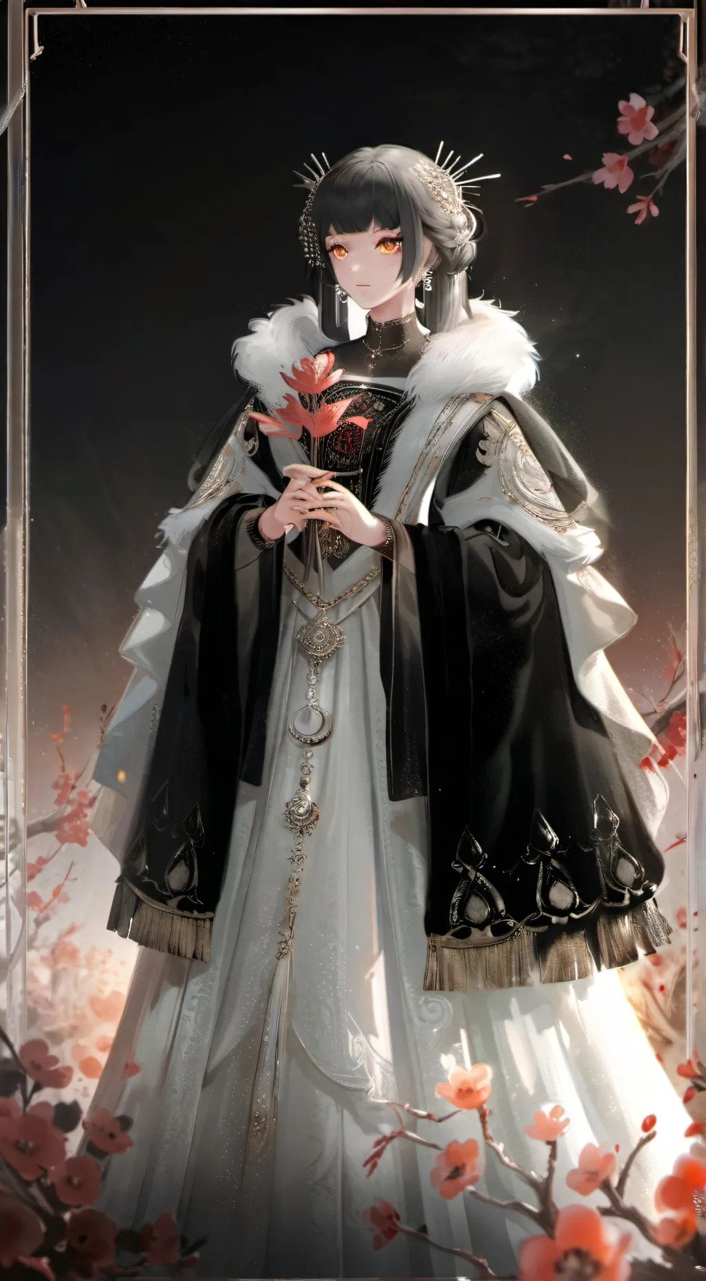 ai character: Crystal background