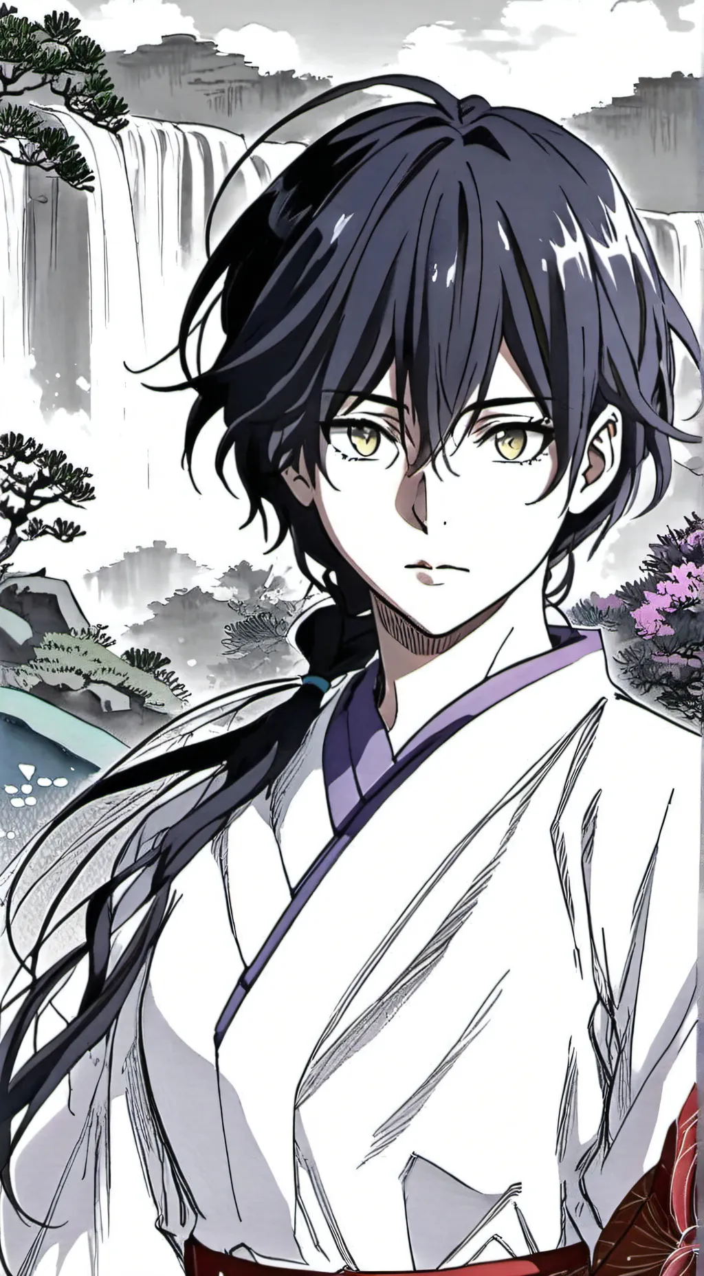 ai character: Serene background