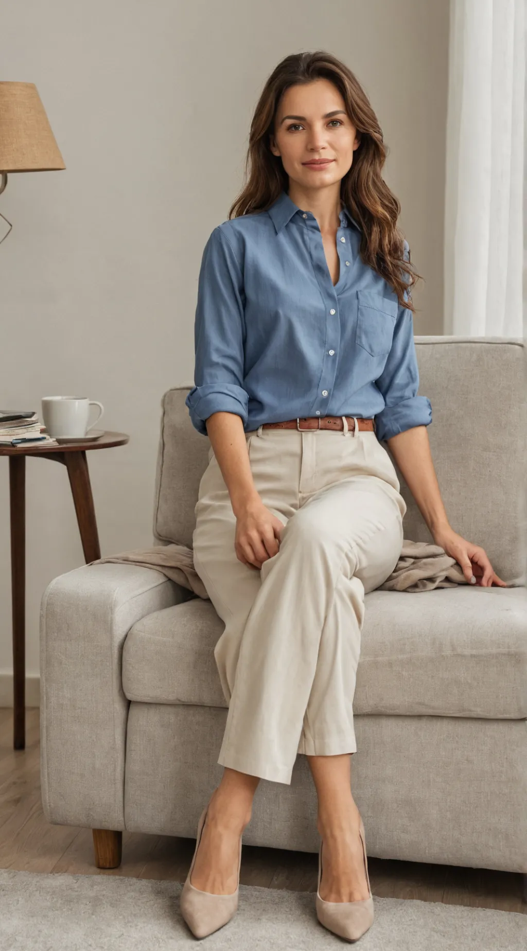 ai character: Joanna  background