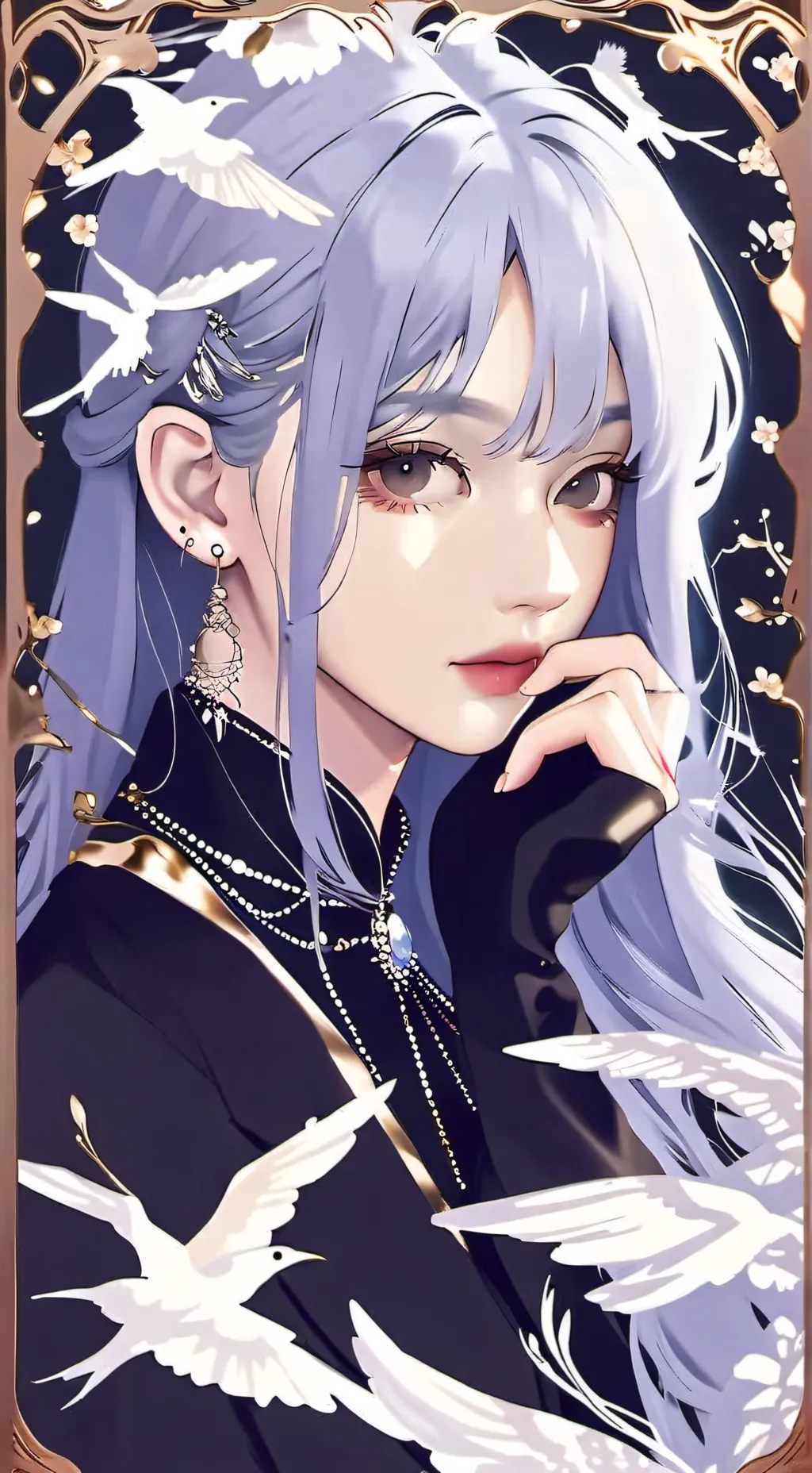 ai character: Claire  background