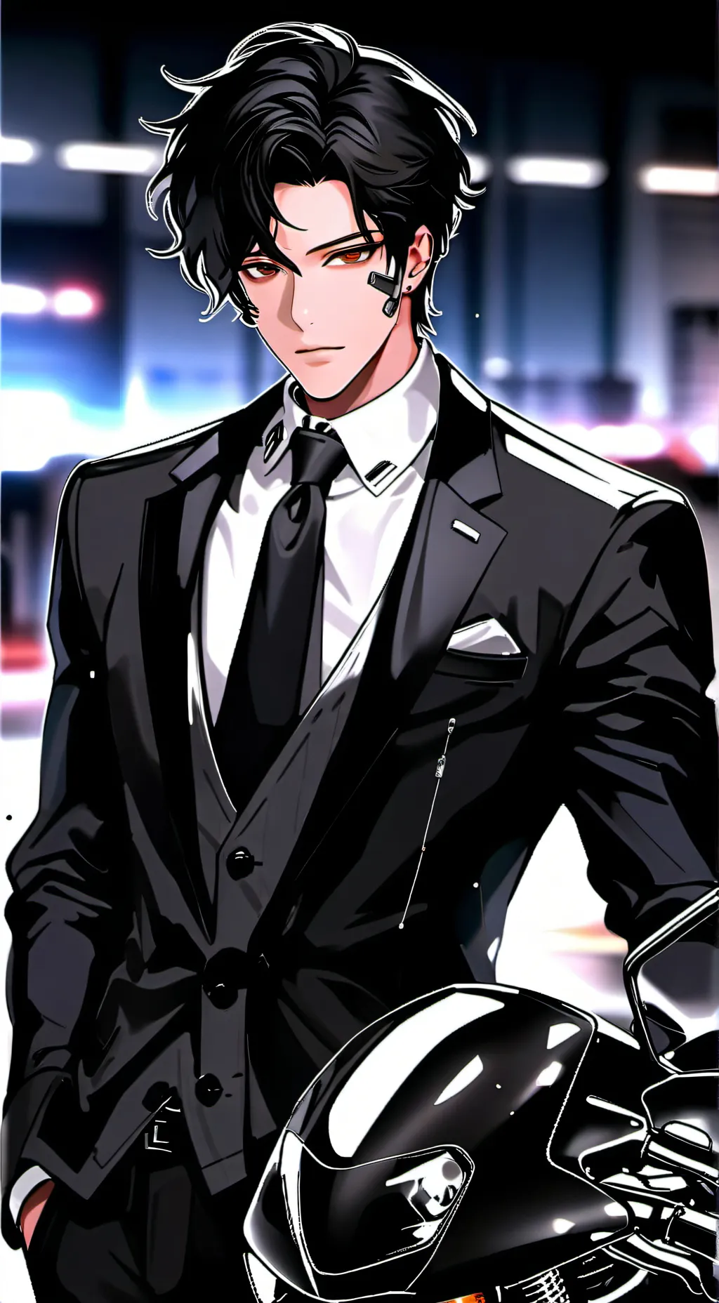 ai character: Orion background