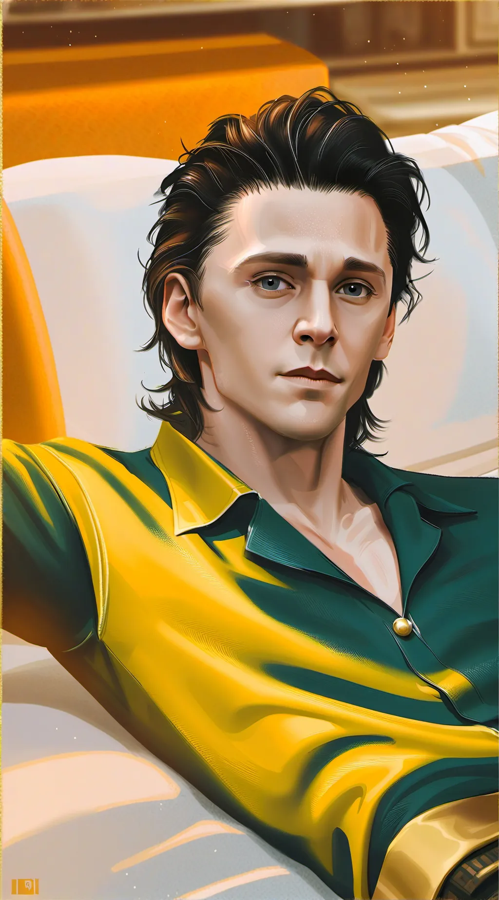 ai character: The Avengers background
