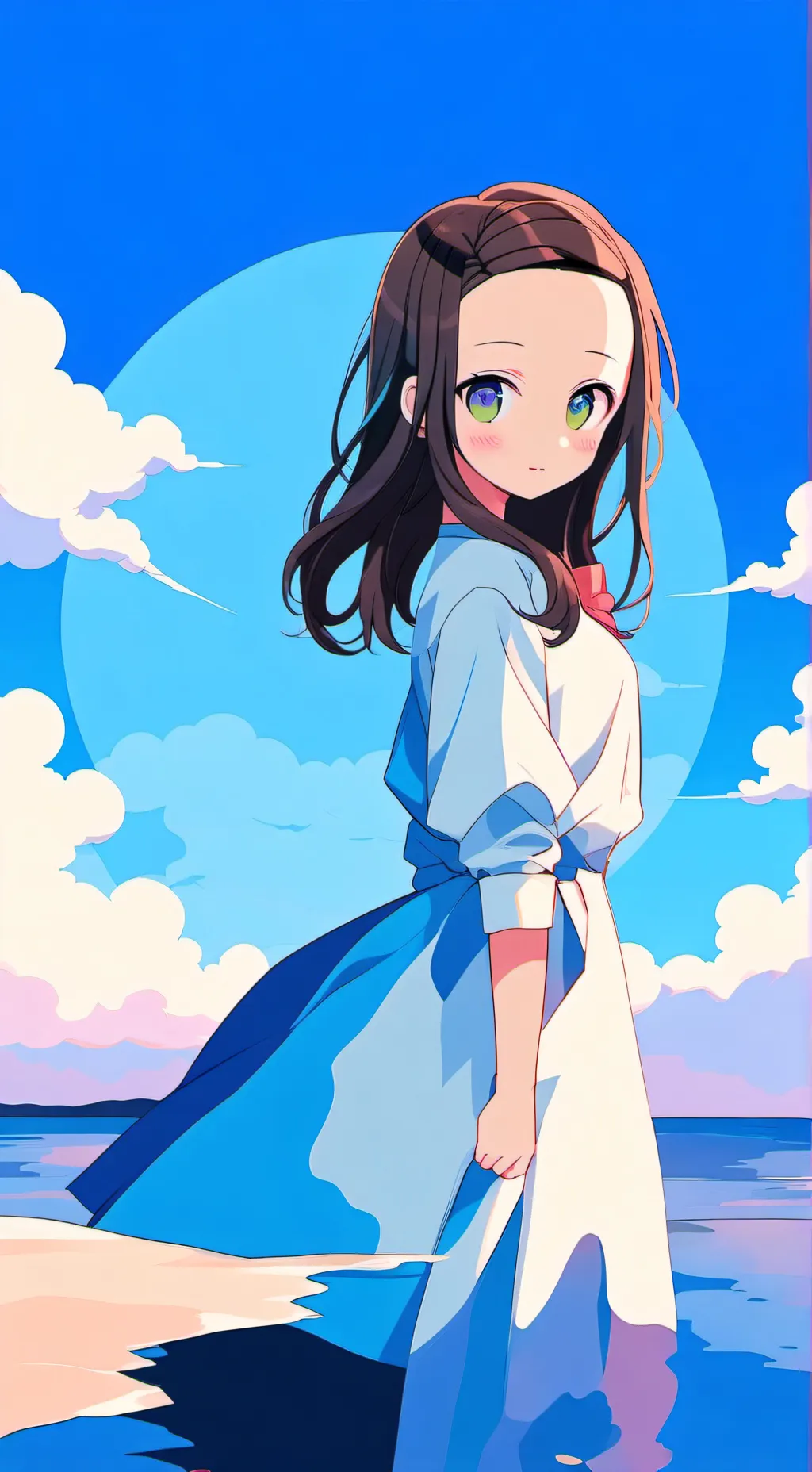 ai character: Nezuko  background