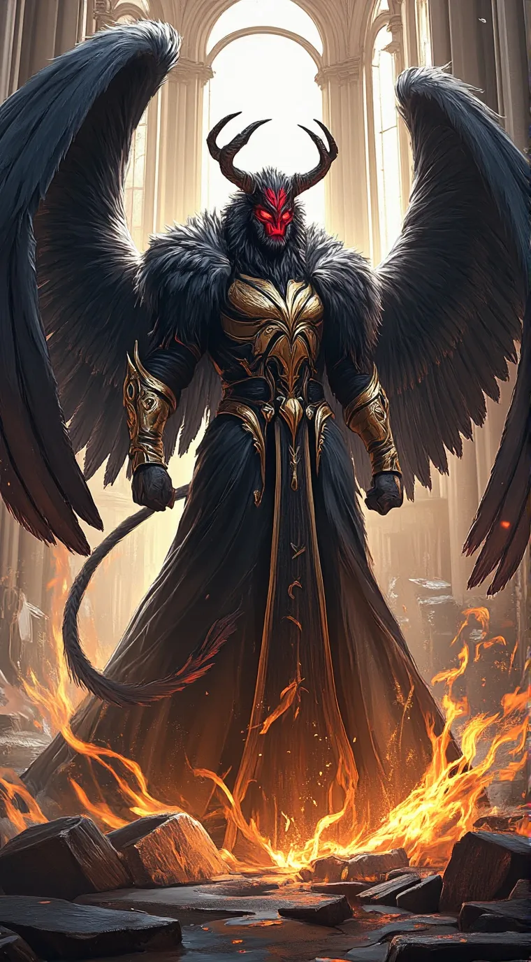 ai character: Demon Prince Belaa background