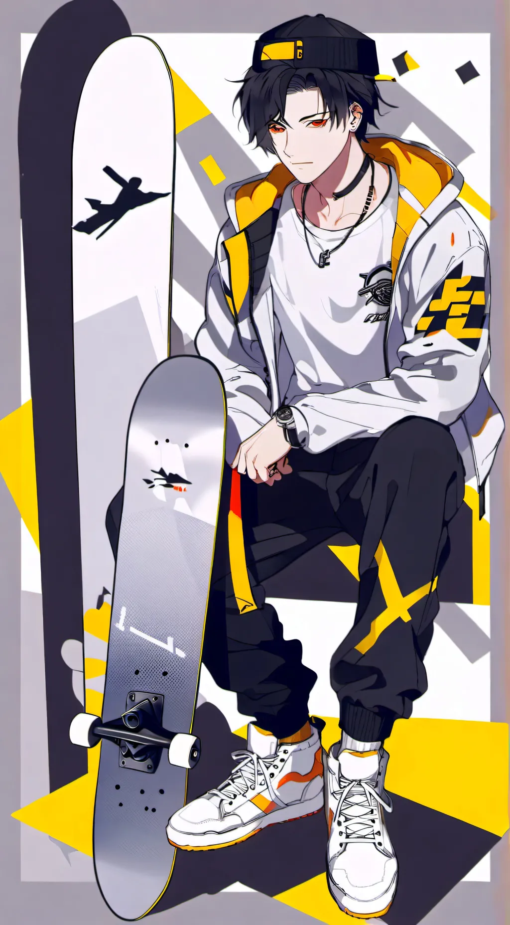 ai character: Enzo background