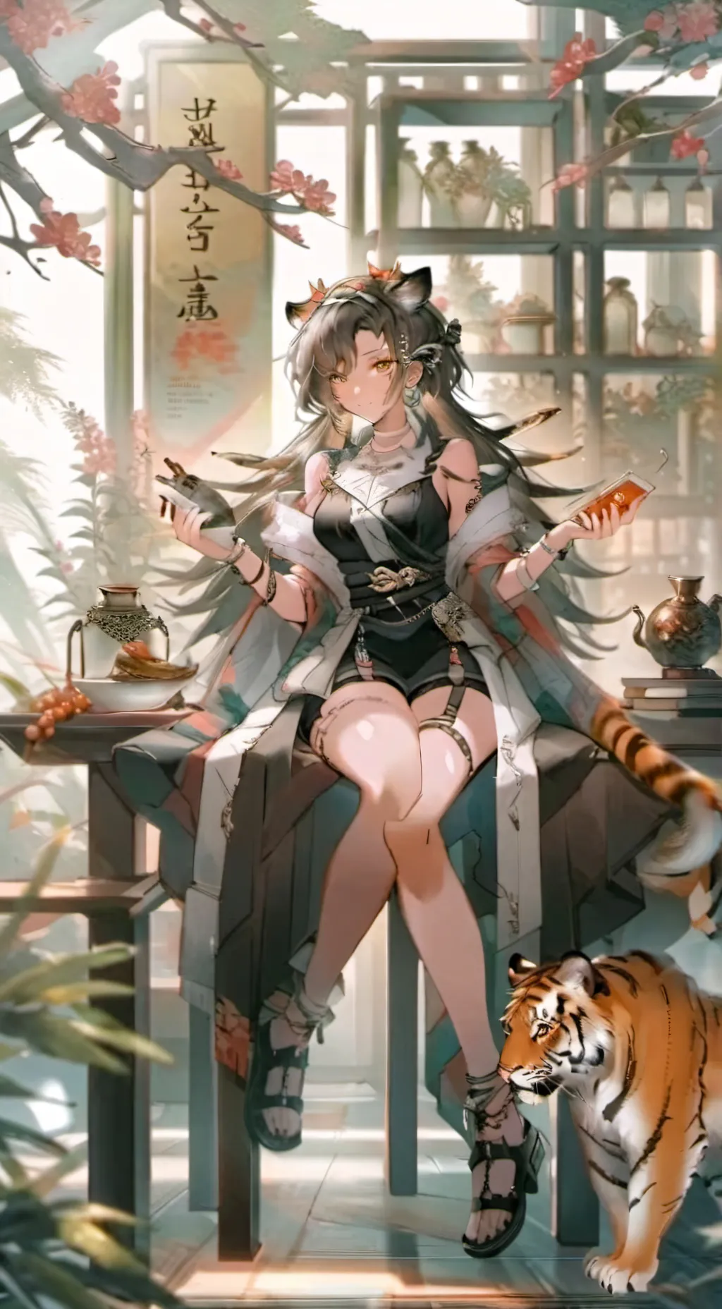 ai character: °~^isabela^~° background