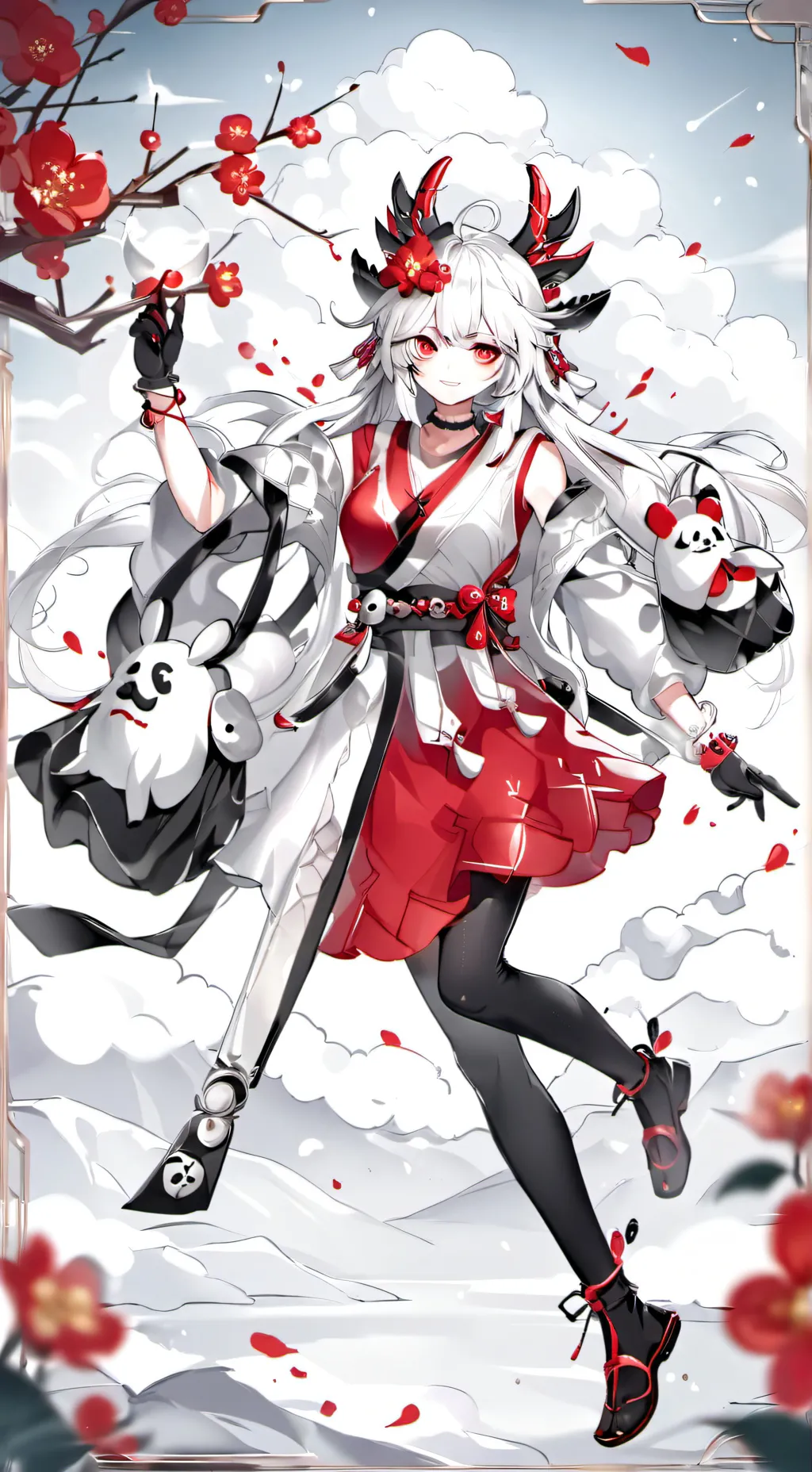 ai character: Forest field trip background
