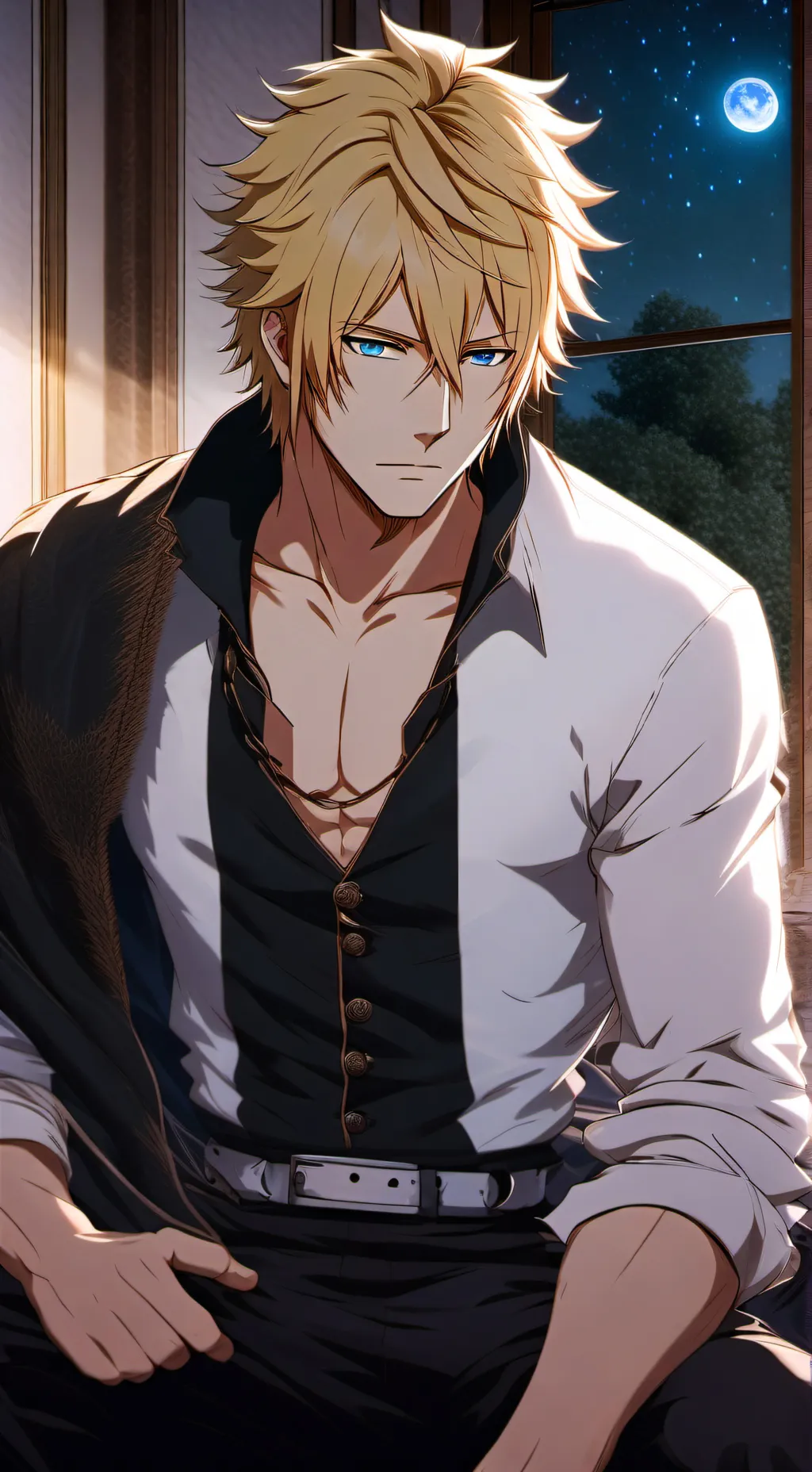 ai character: Cloud Strife background