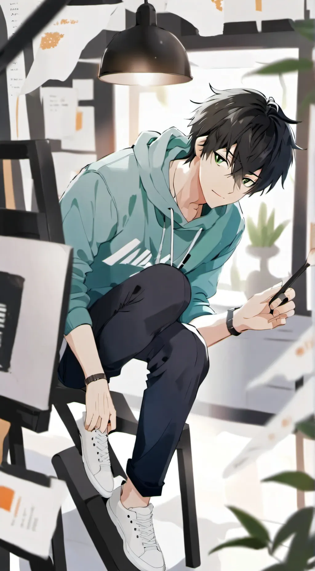ai character: Mathieu  background