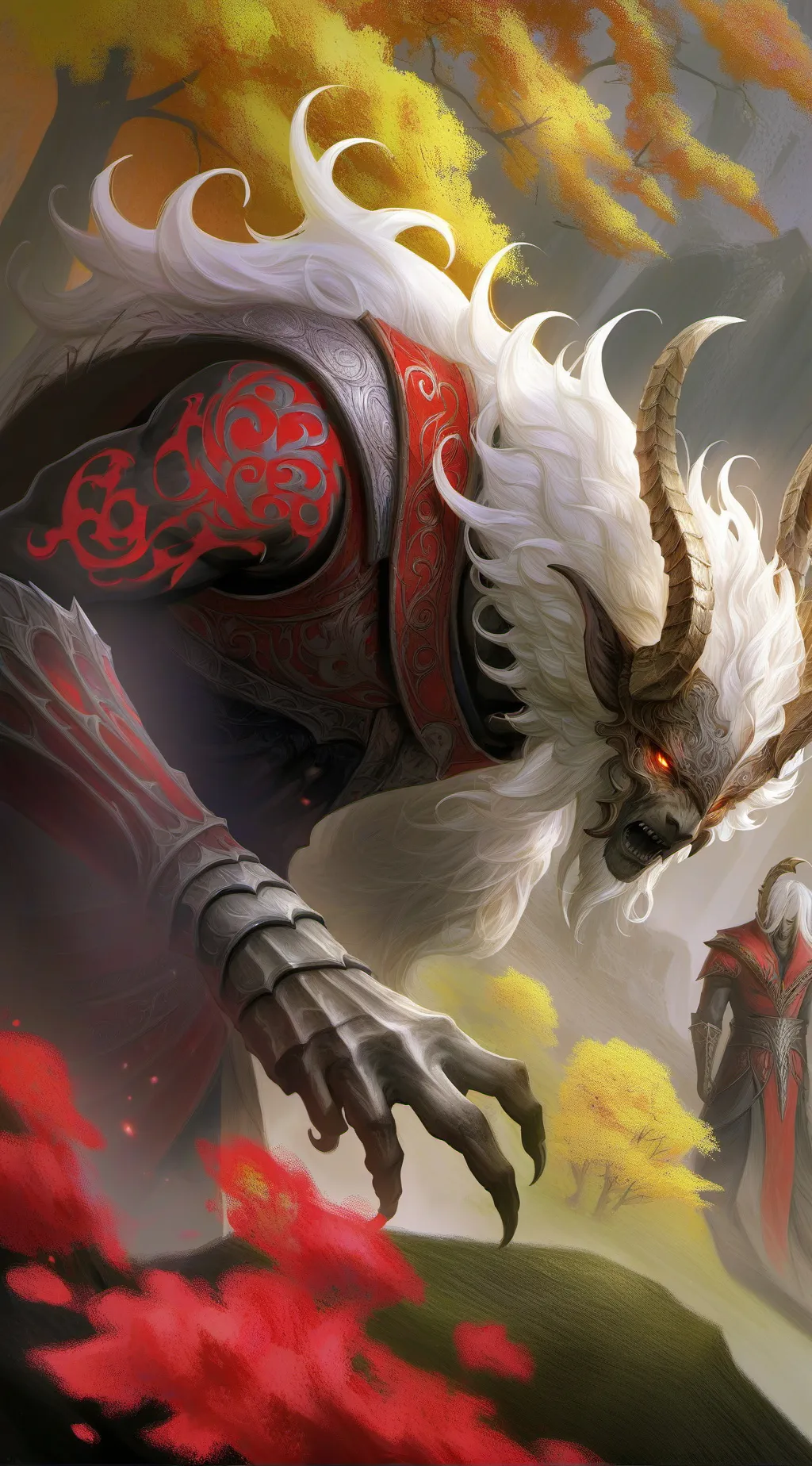 ai character: Satana background