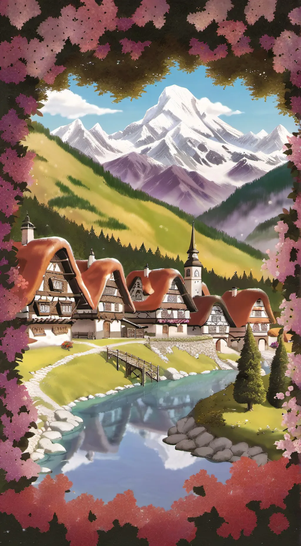 ai character: CH background