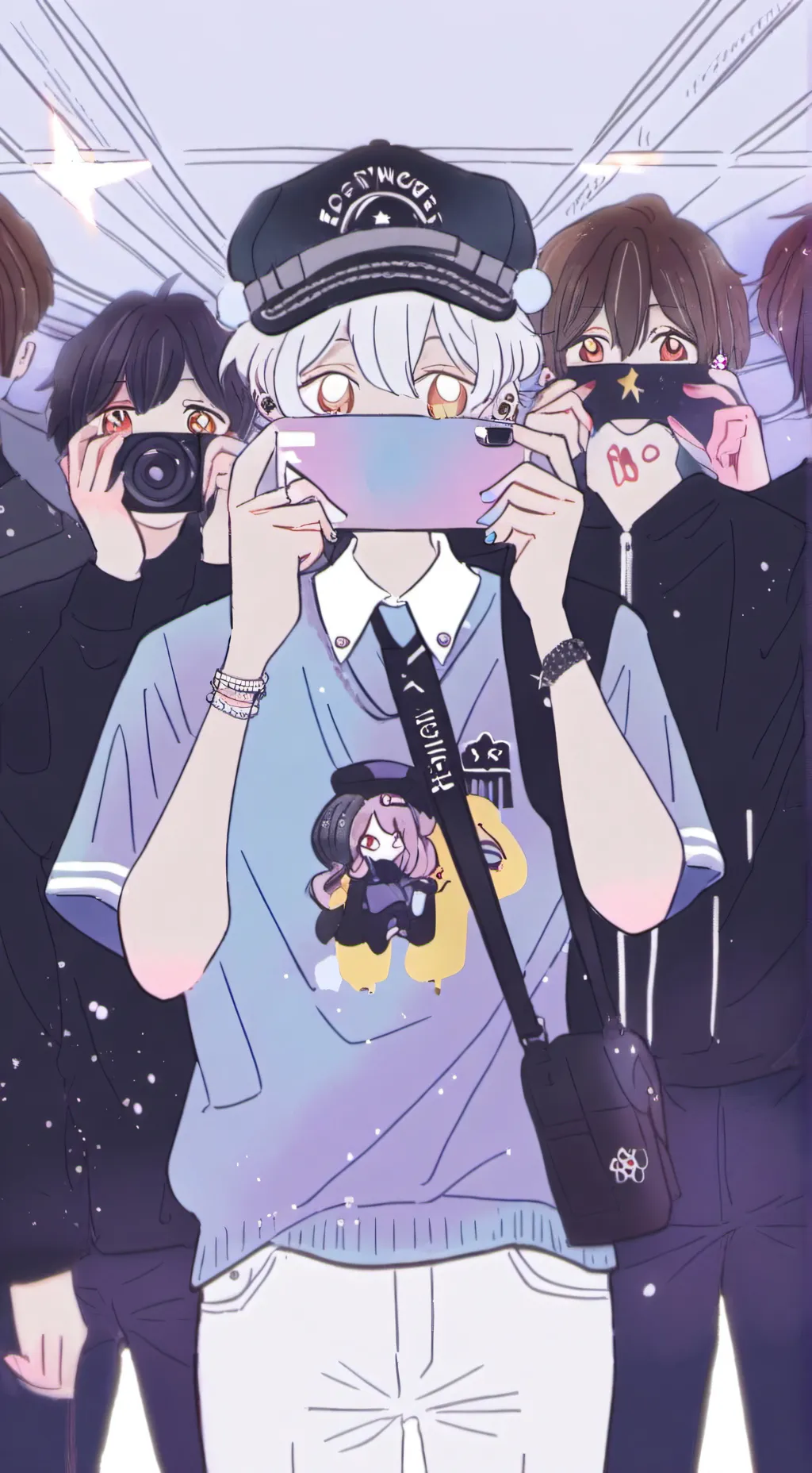 ai character: YouTubers background