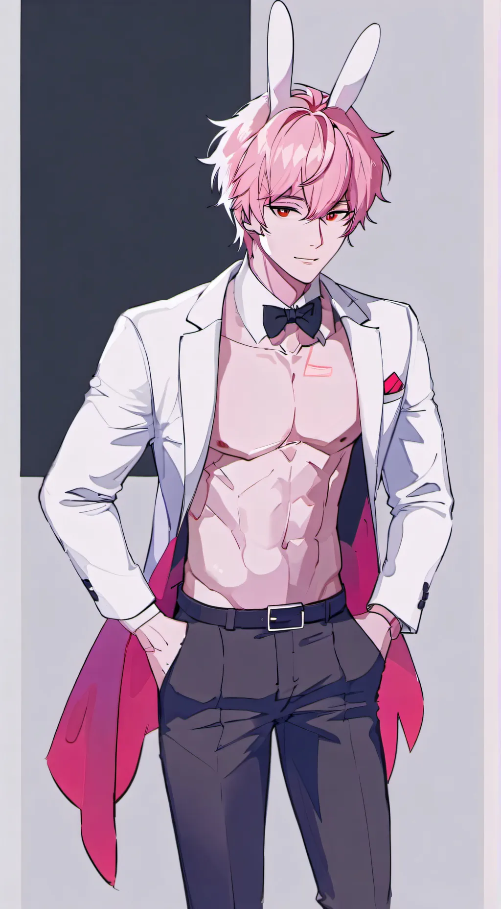 ai character: Mr. Usagi background