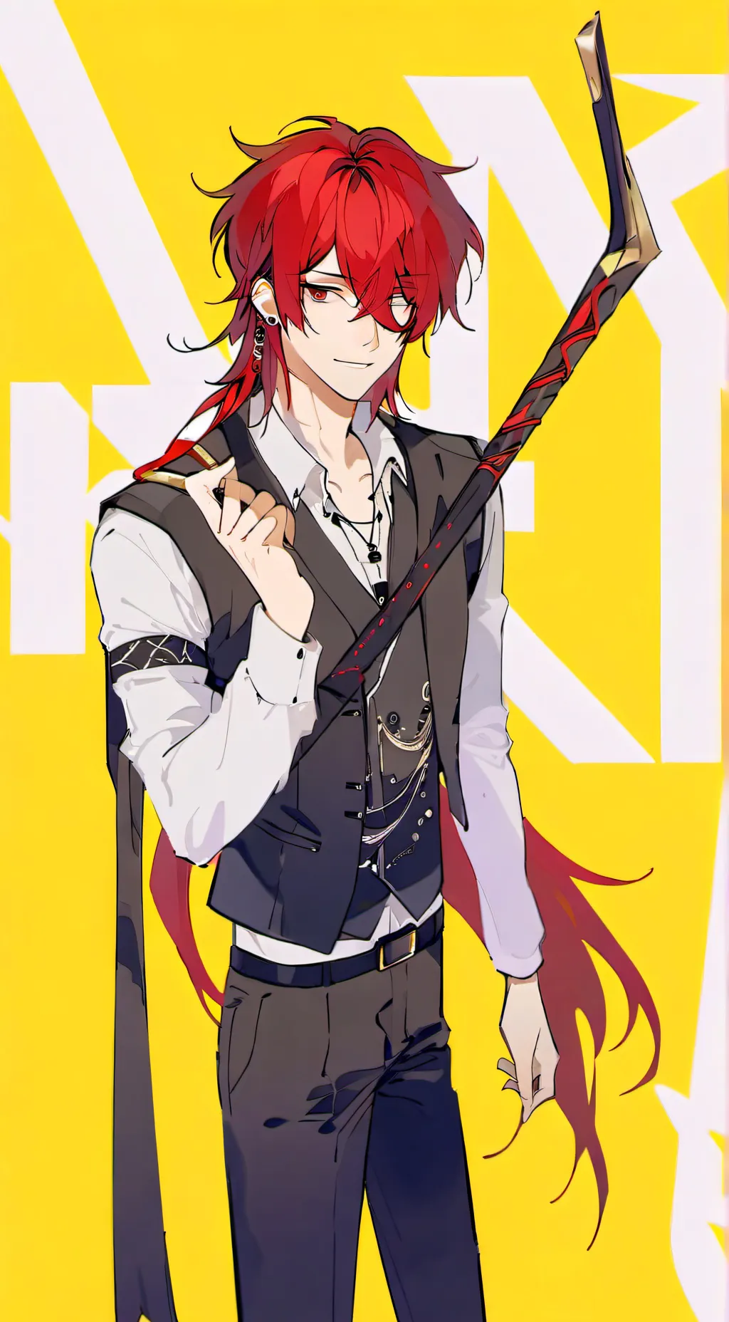 ai character: drew  background