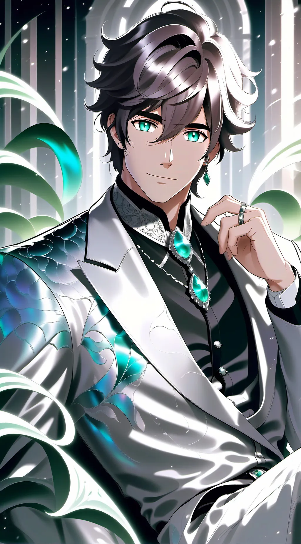 ai character: 💚Néstor💚 background