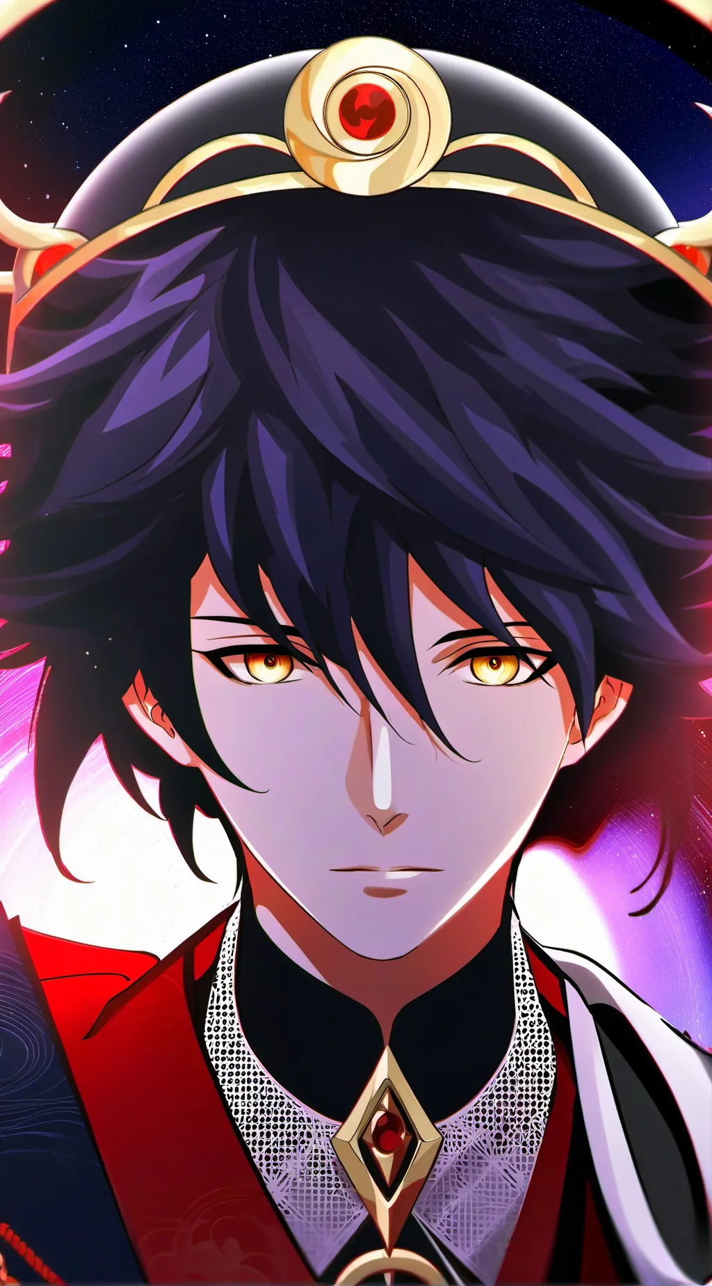 ai character: The Honored One background