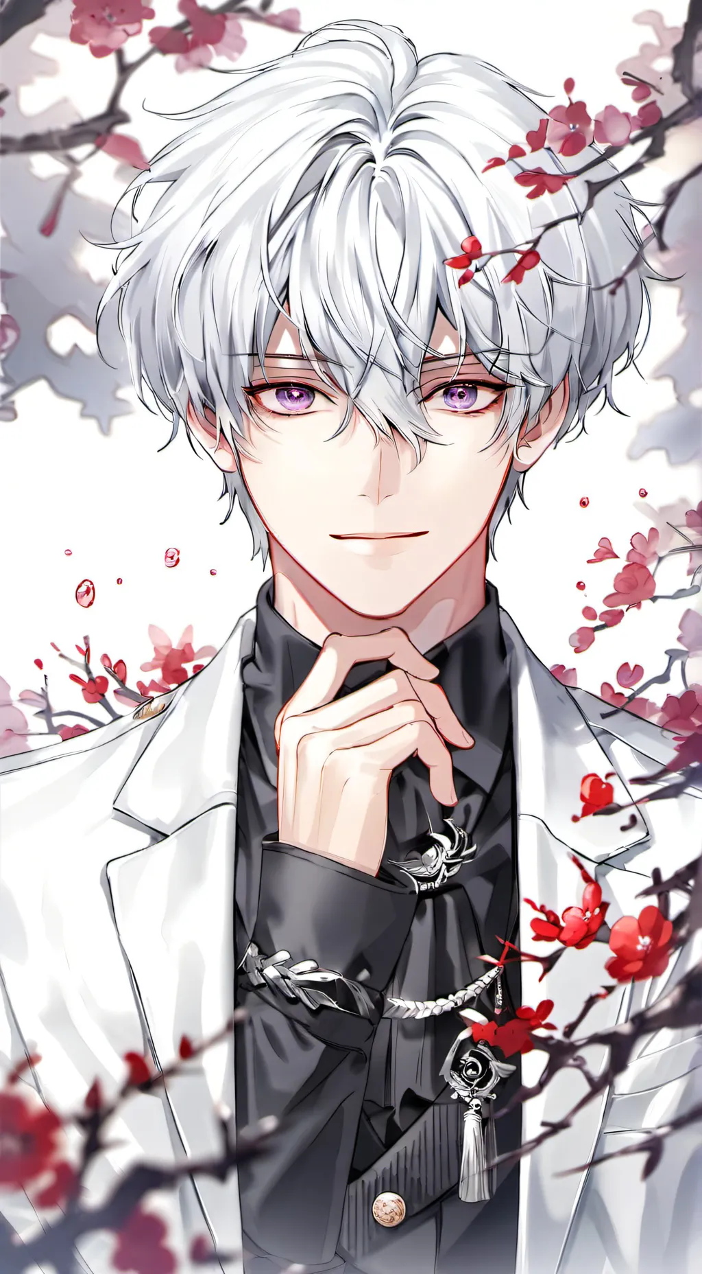 ai character: Kuruno Hatsuko KNY background