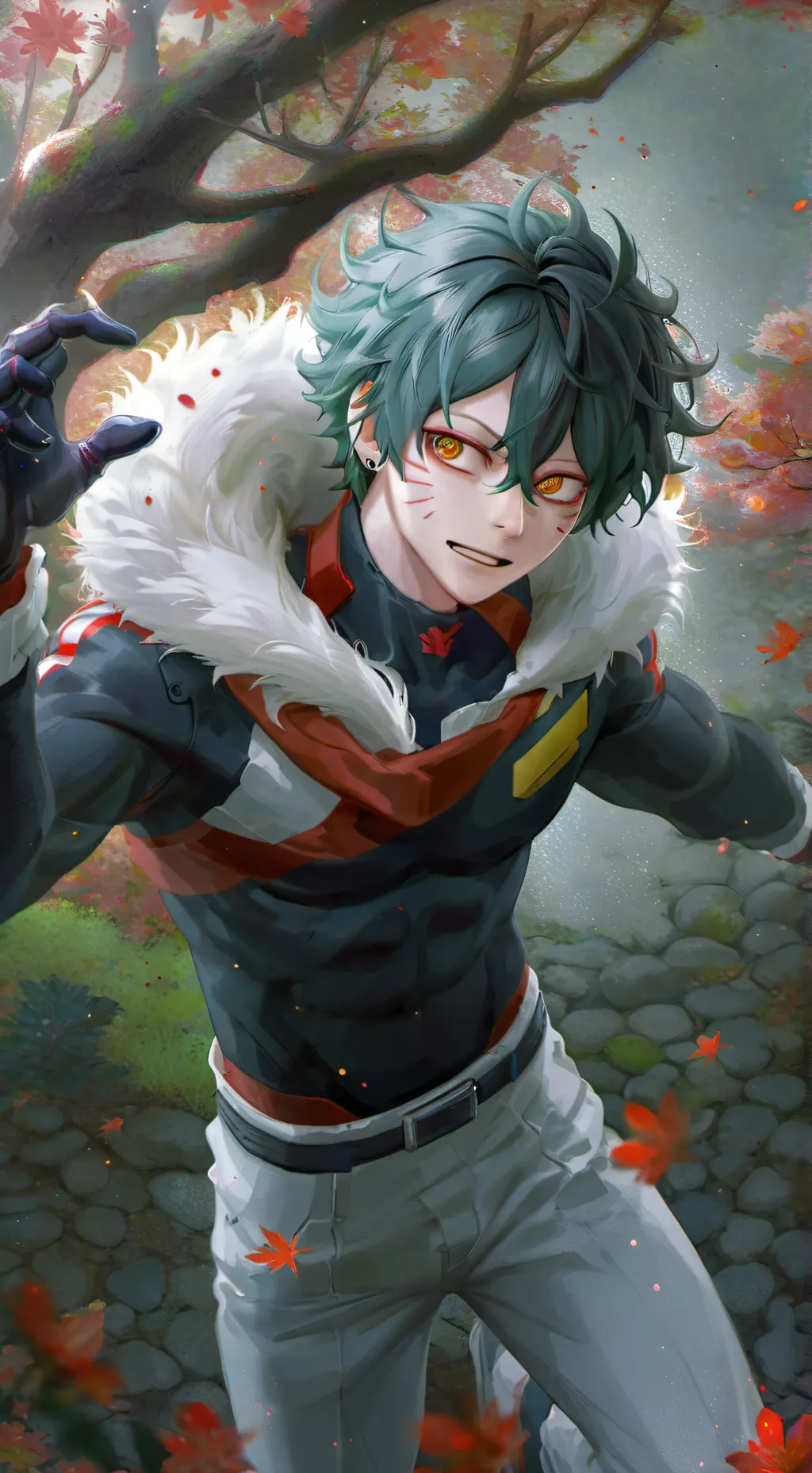ai character: dabi x hawks background