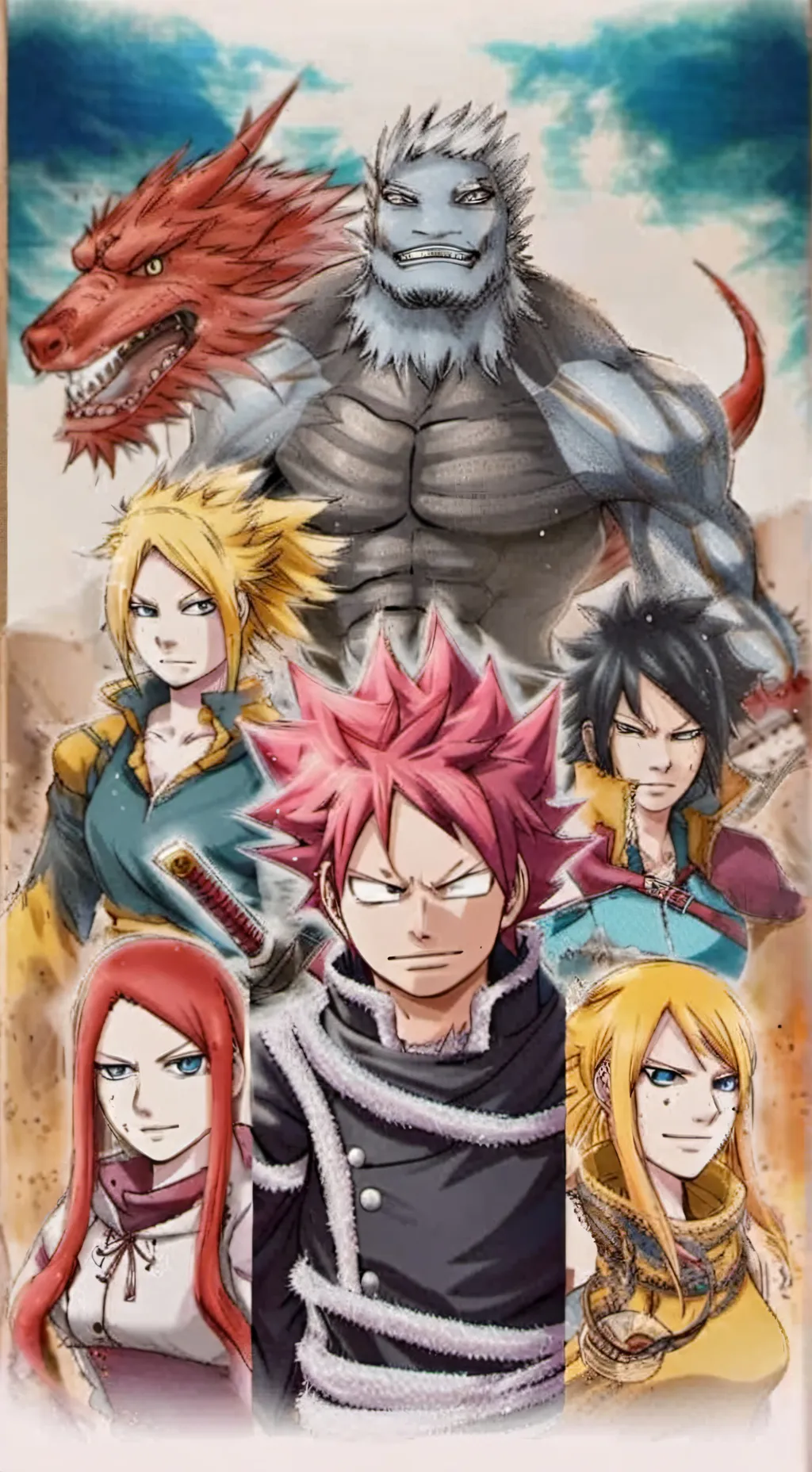 ai character: fairytail background