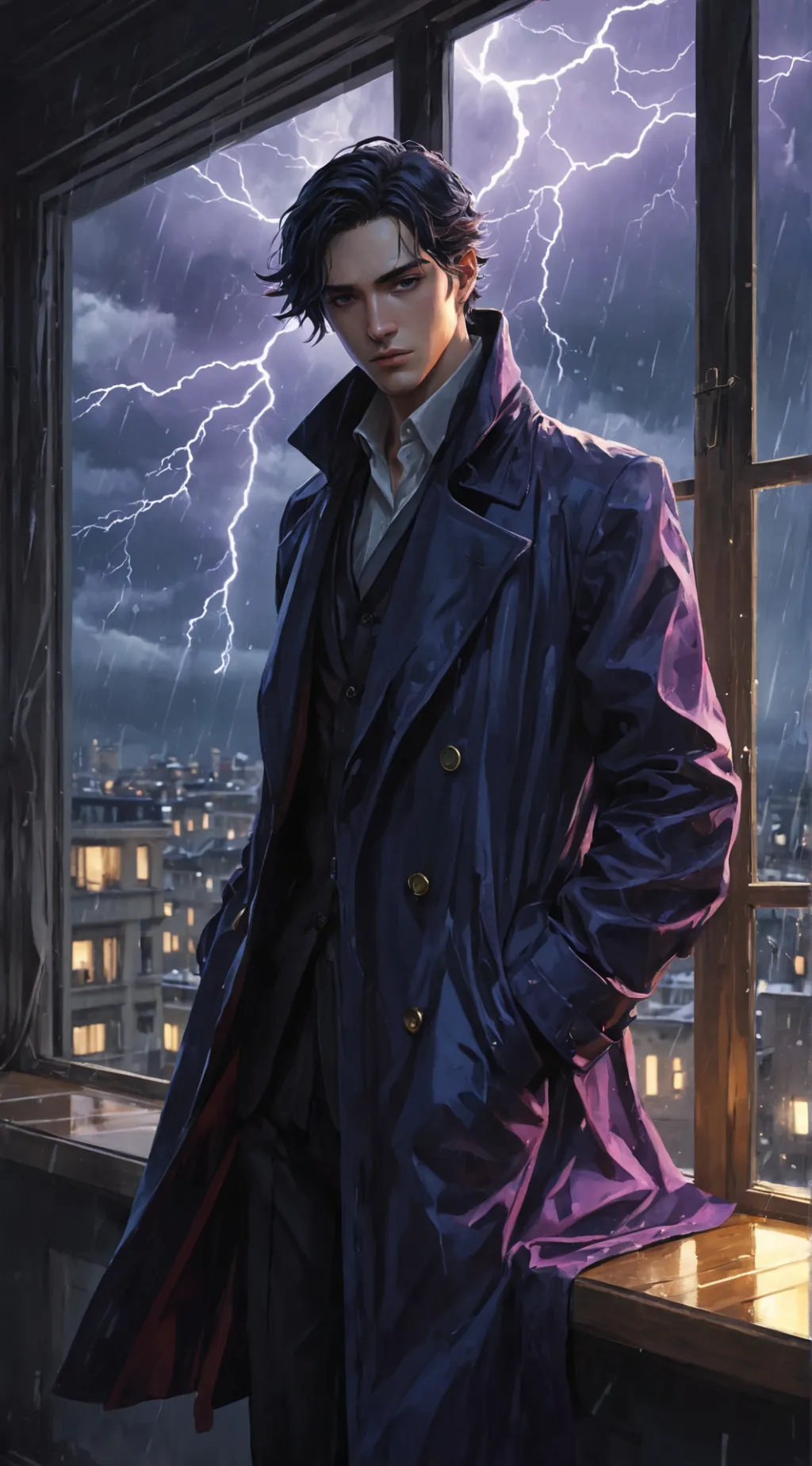 ai character: Orion background