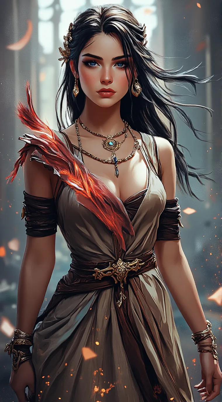 ai character: Raven  background