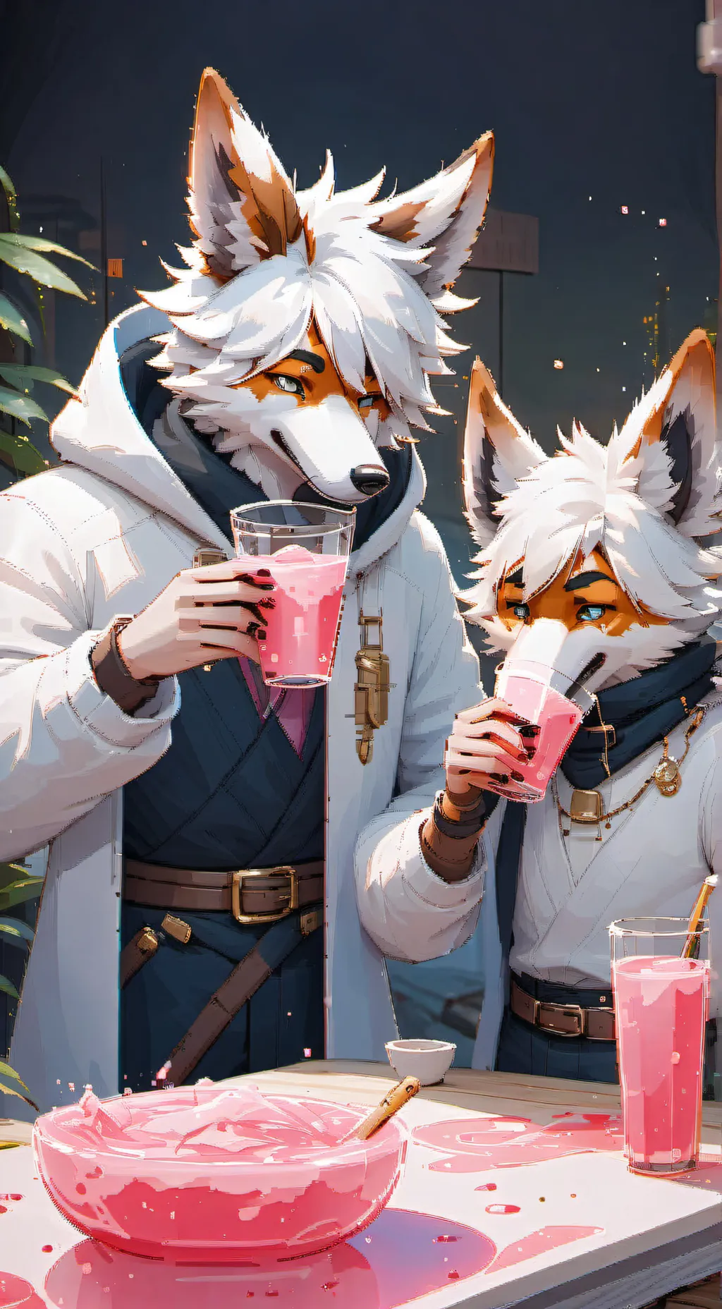 ai character: Furry Infection  background
