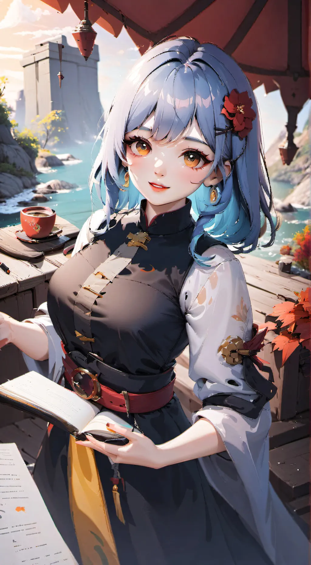 ai character: mrs write background