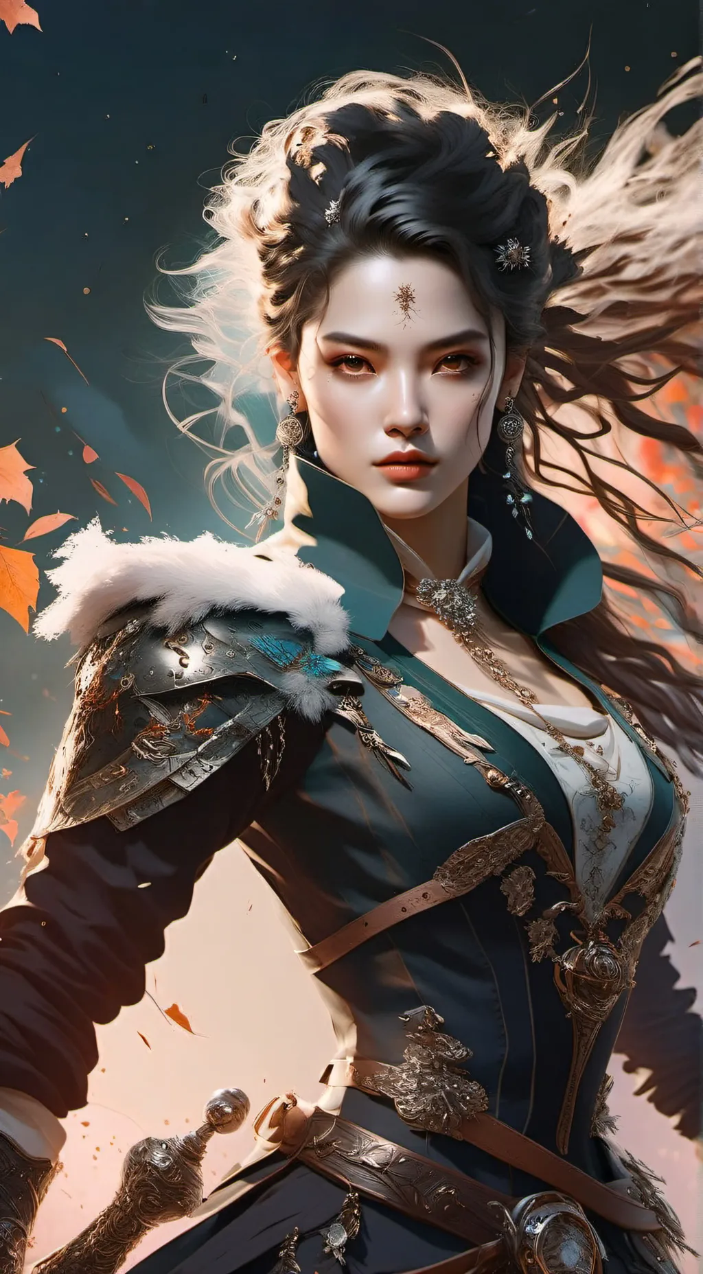 ai character: Back in time  background