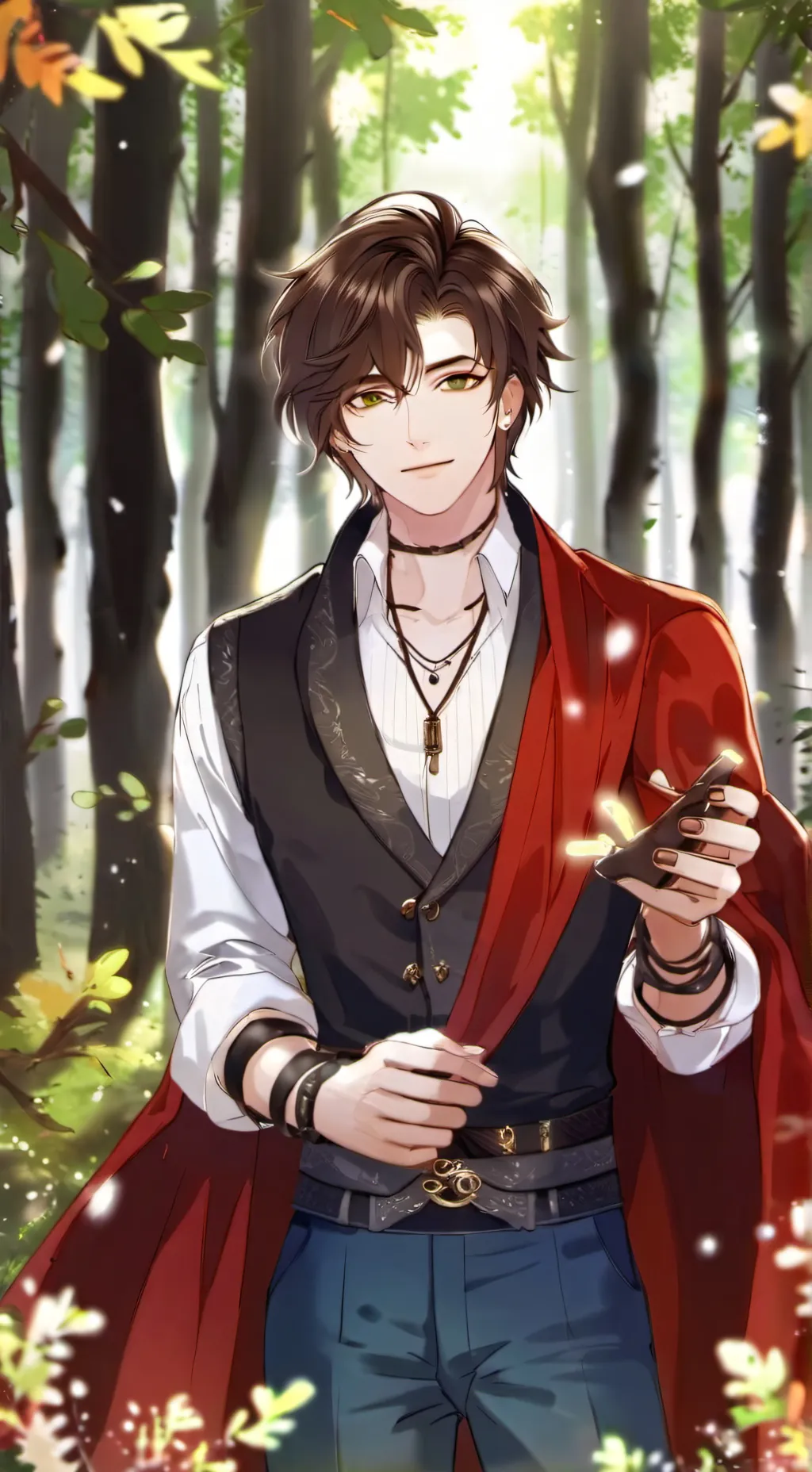 ai character: Damian background